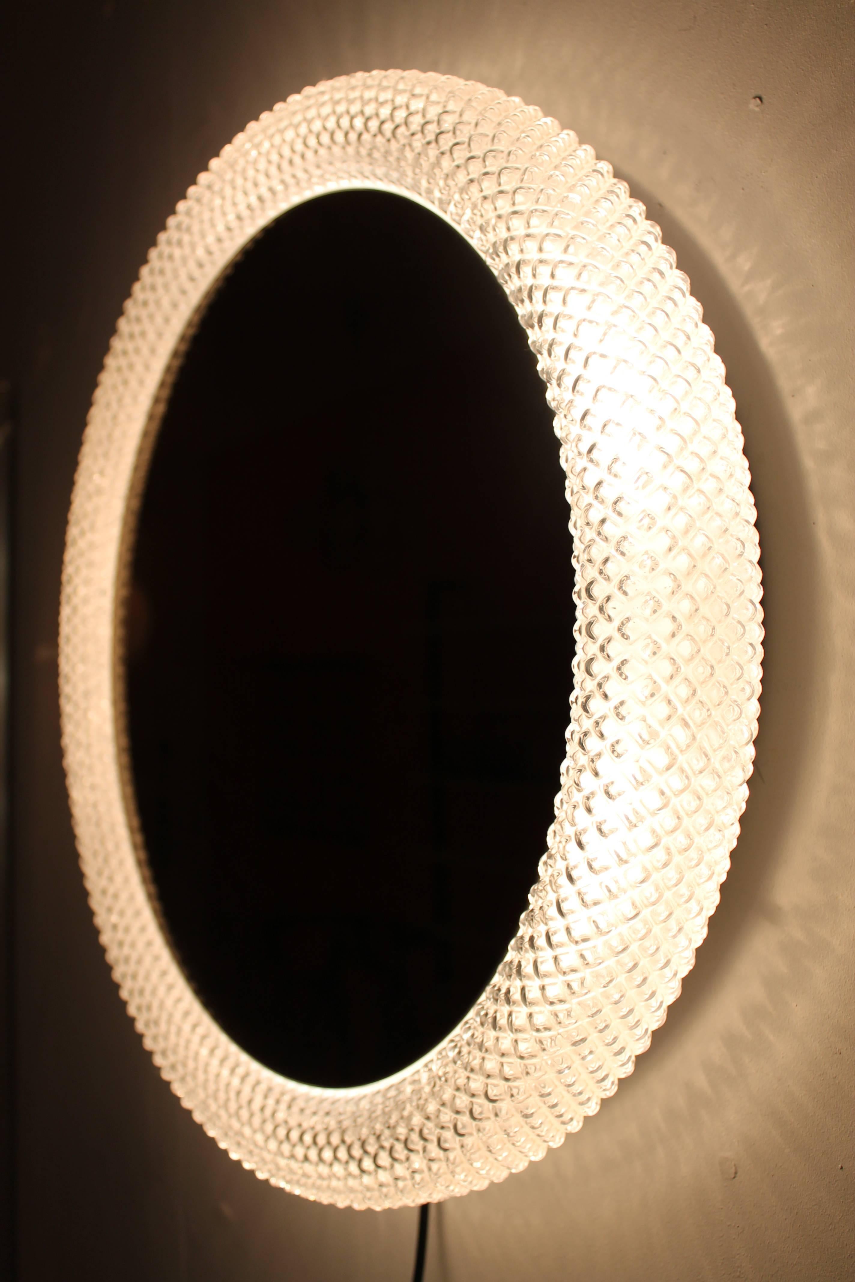 Lighted Mirror by Limburg, Germany, 1960s 1