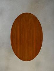 Eero Saarinen Walnut Oval Table