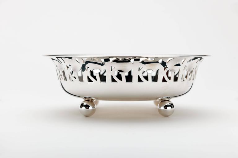 Josef Hoffmann 'Rosenschale' Rose Bowl by Peter Arnell and Ted