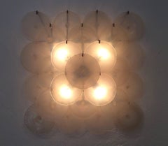 Gino Vistosi, Murano Iridescent Wall Sconce