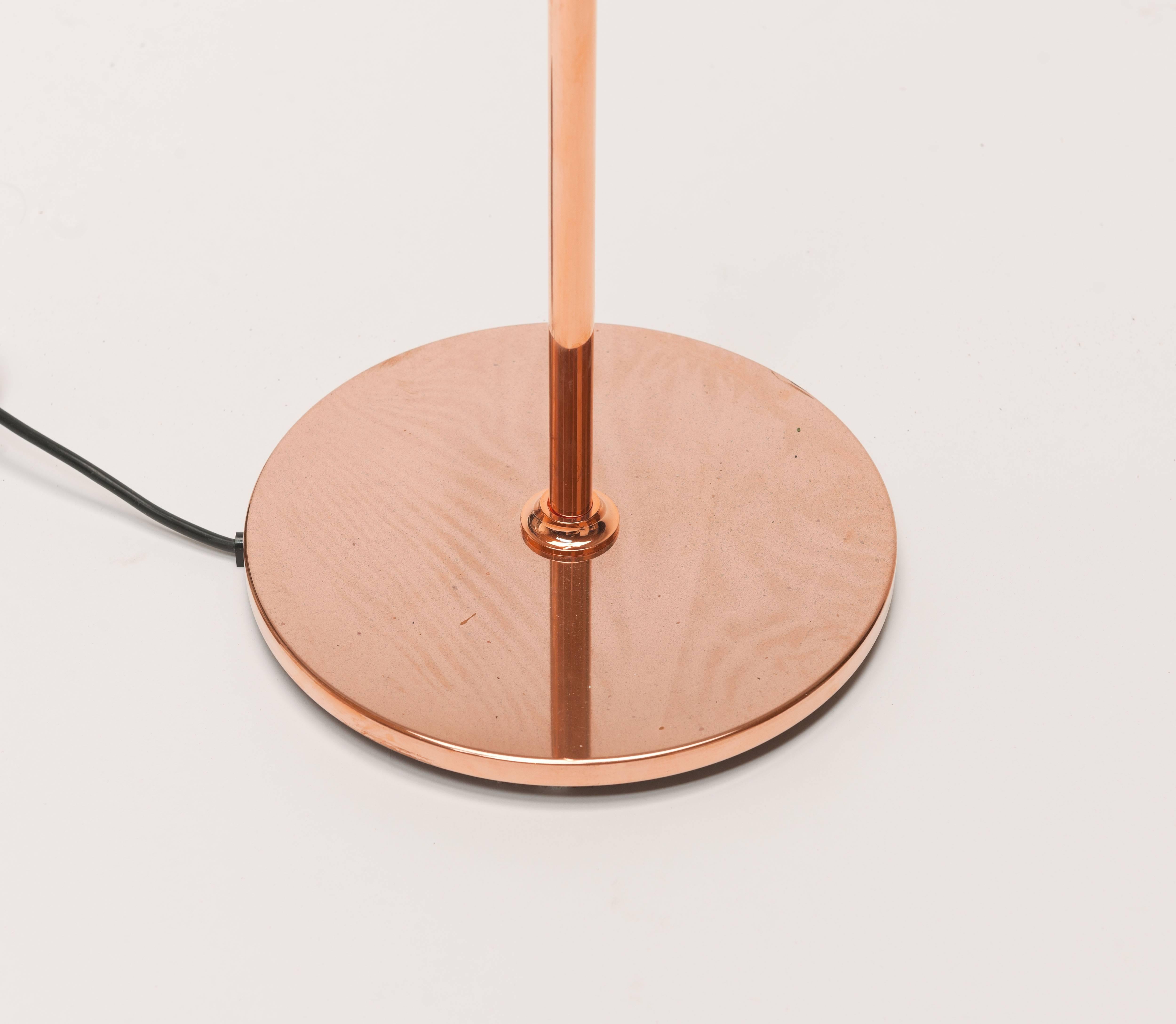 Poul Henningsen Limited Edition PH 3½-2½ Copper and Glass Floor Lamp 2