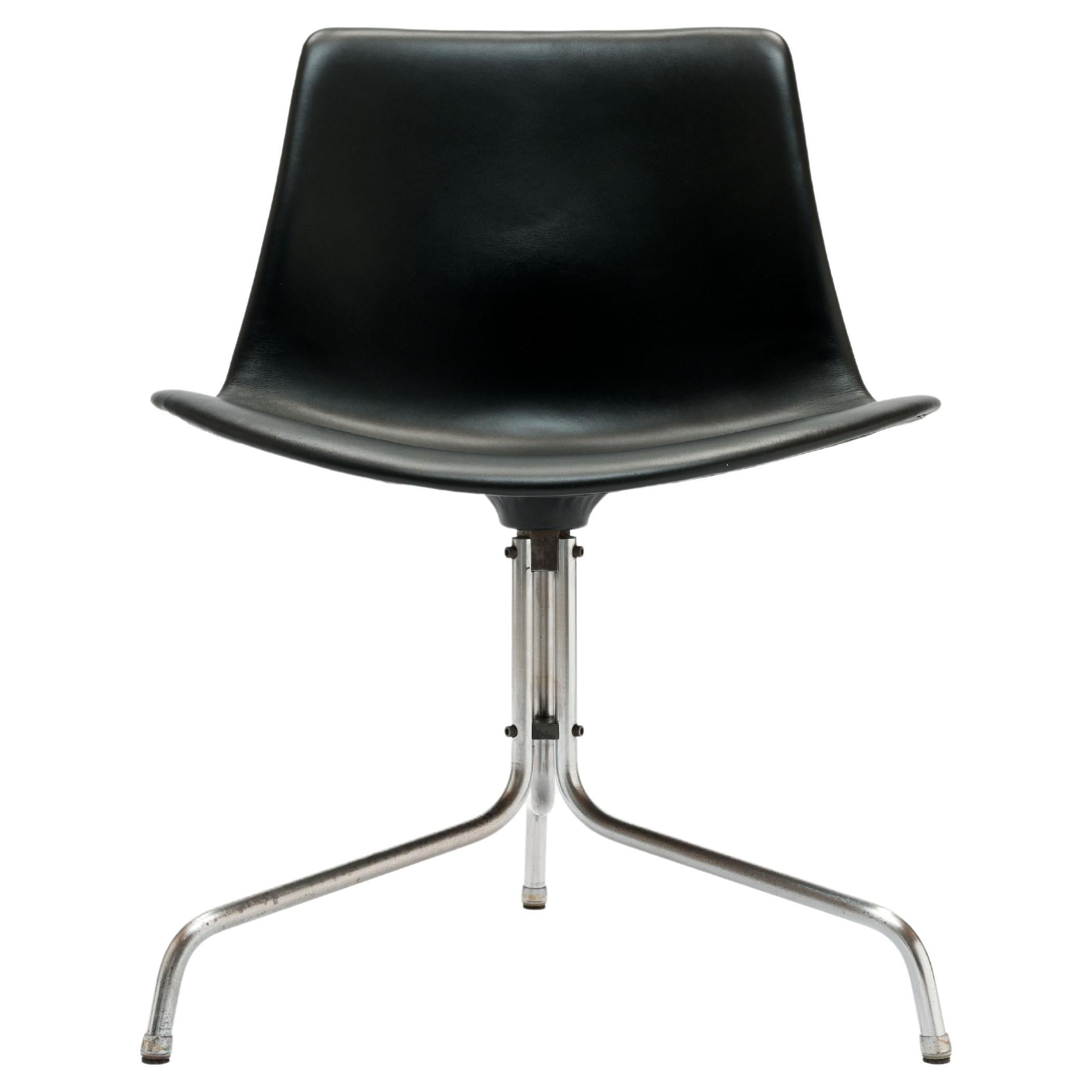 Rare Swivel Desk Chair by Jorgen Kastholm & Preben Fabricius by Bo-Ex, Denmark