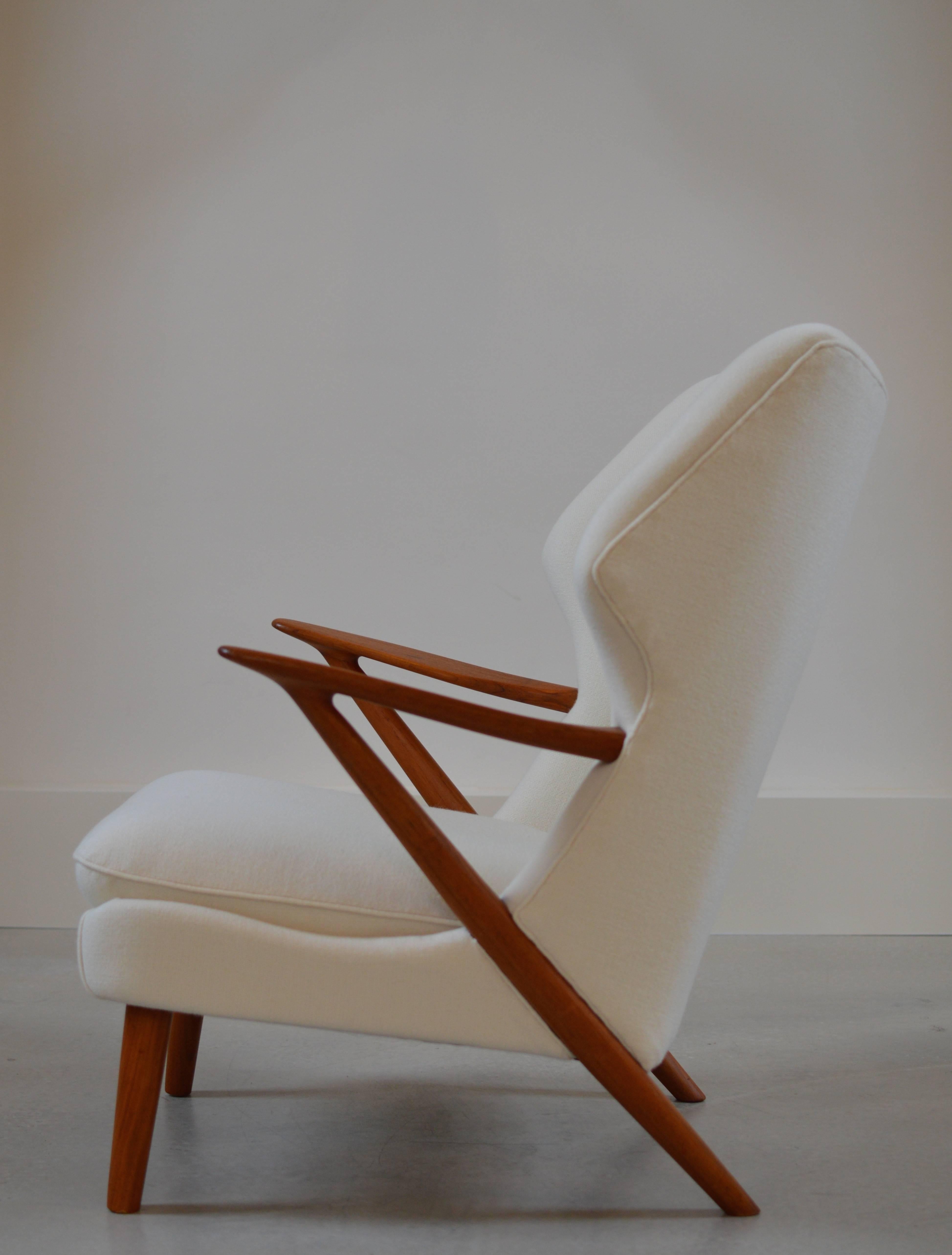 Danish Lounge Chair by Kurt Olsen from 1955