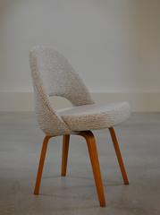 Early Saarinen Executive Chairs with Wooden Legs