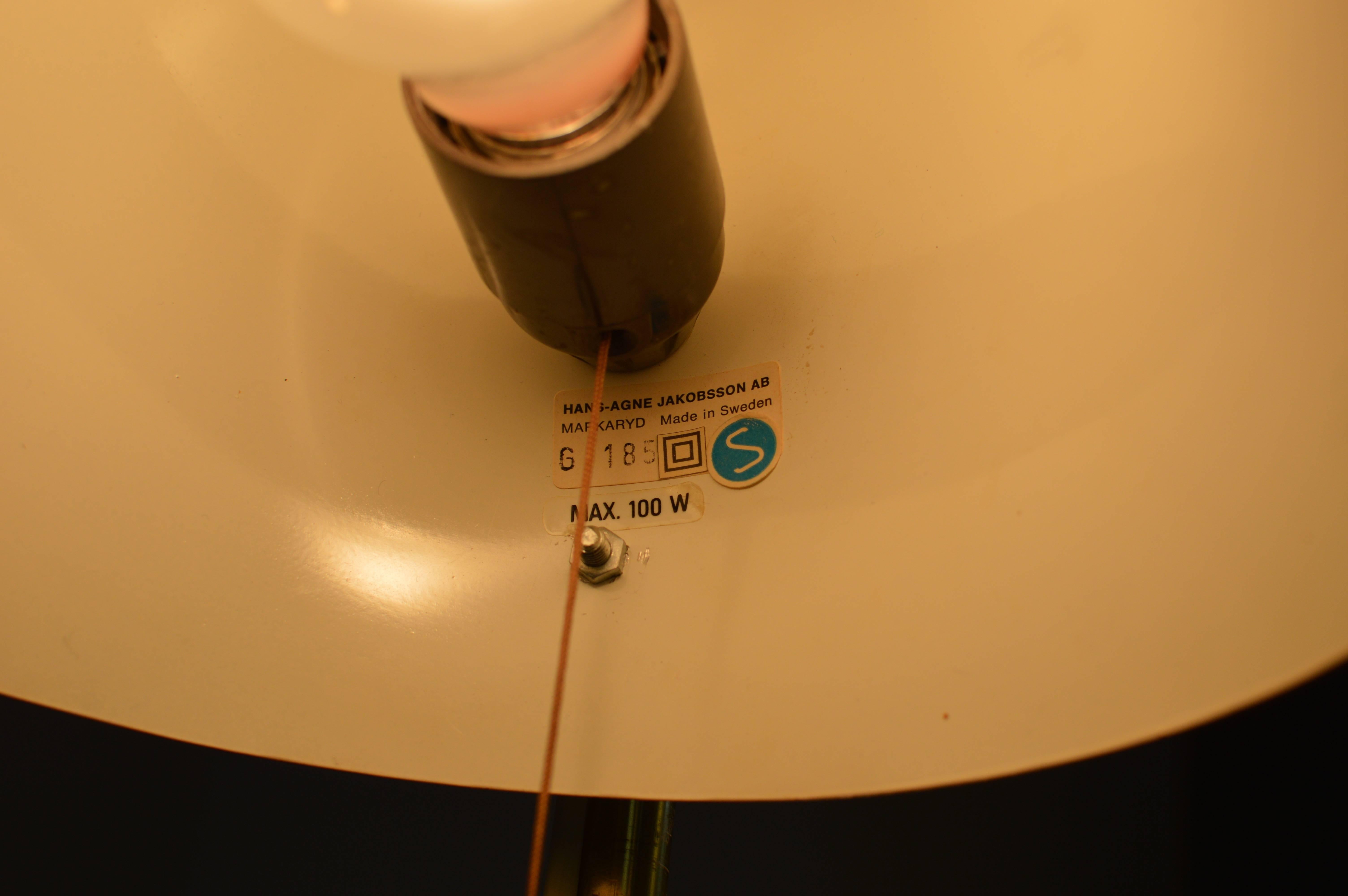 Mid-20th Century Hans-Agne Jakobsson Double Shade Floor Lamp