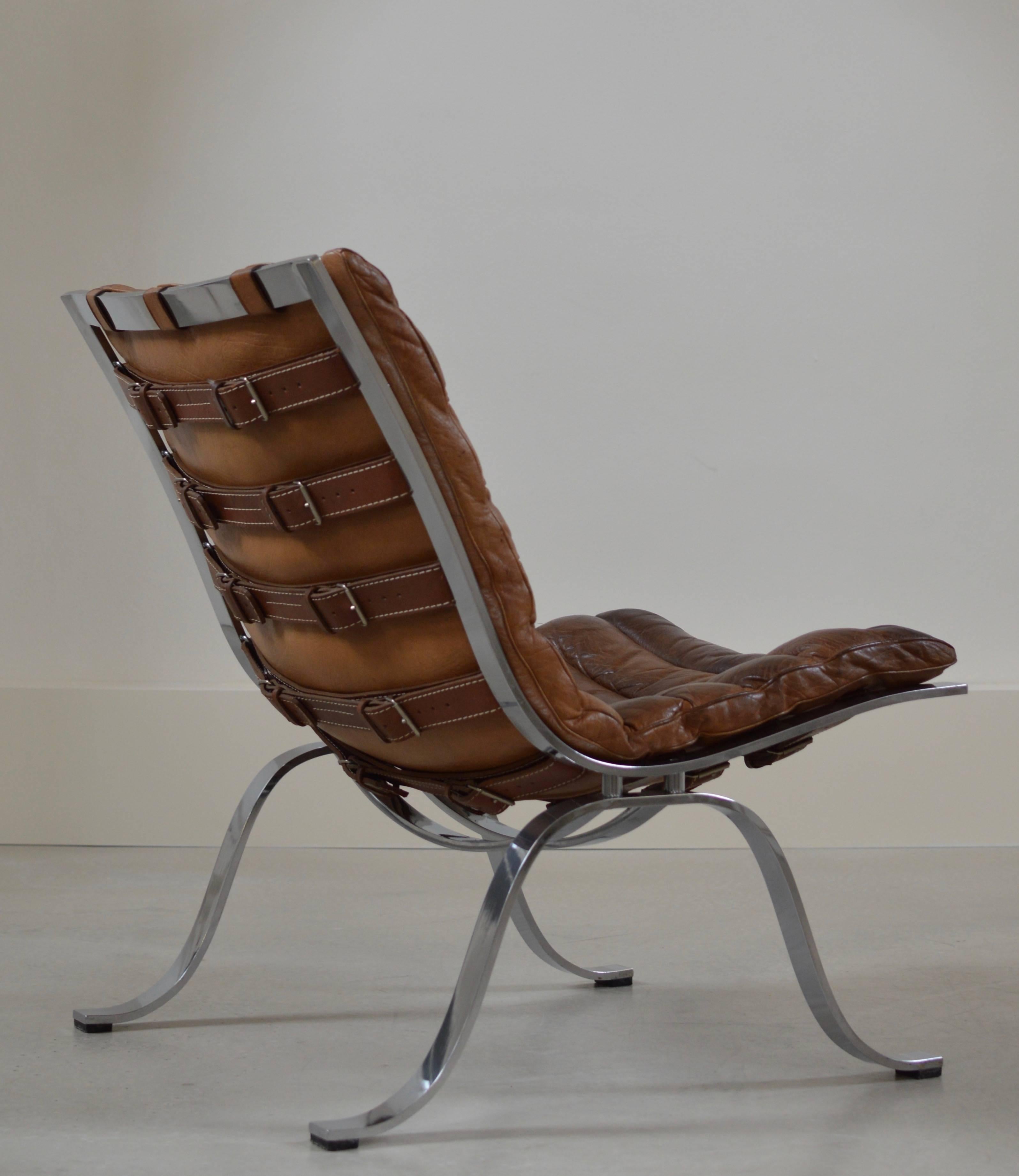 Swedish Ariet Lounge Chair by Arne Norell 