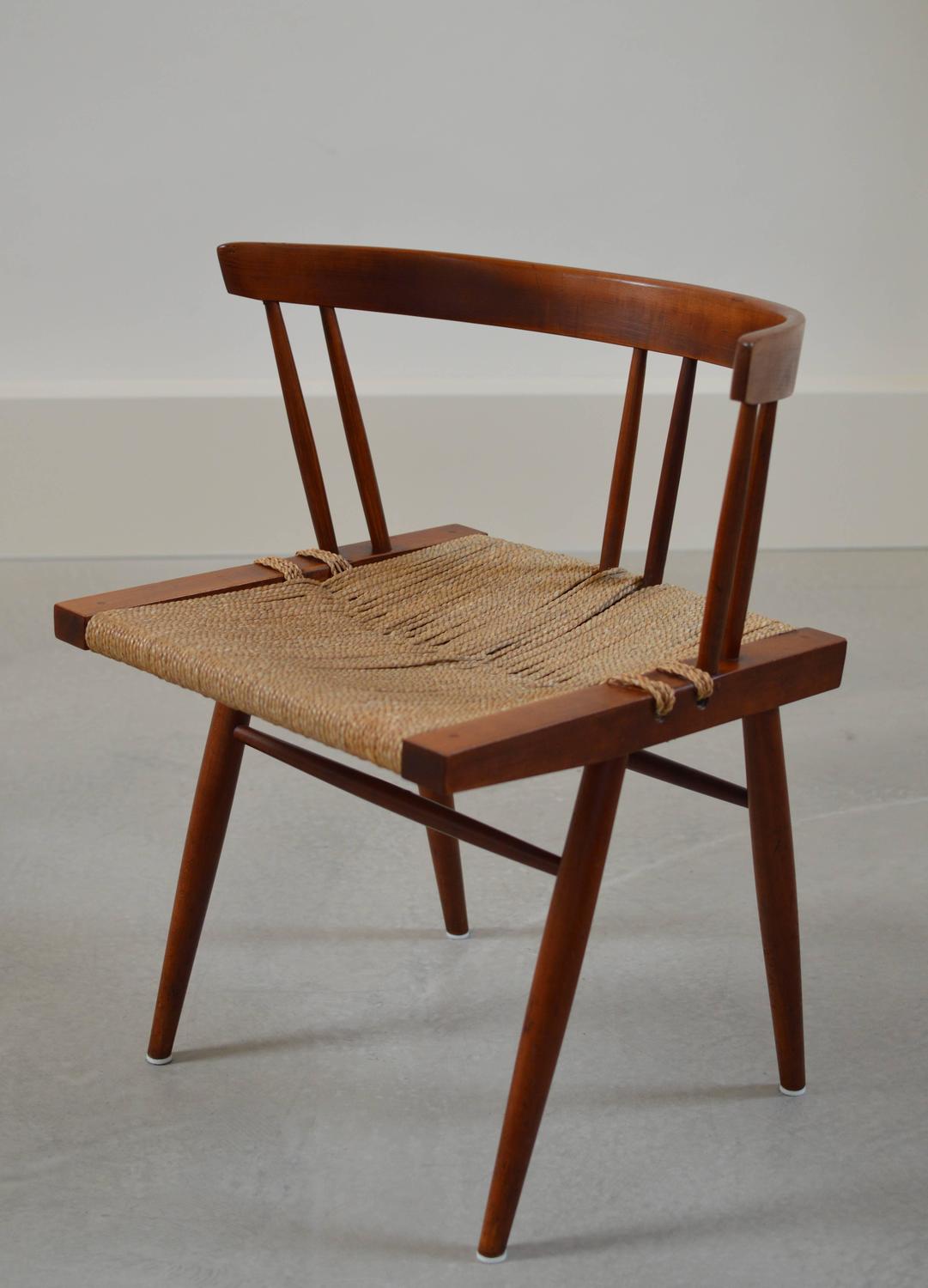 Grass Seat Chair by Nakashima at 1stdibs