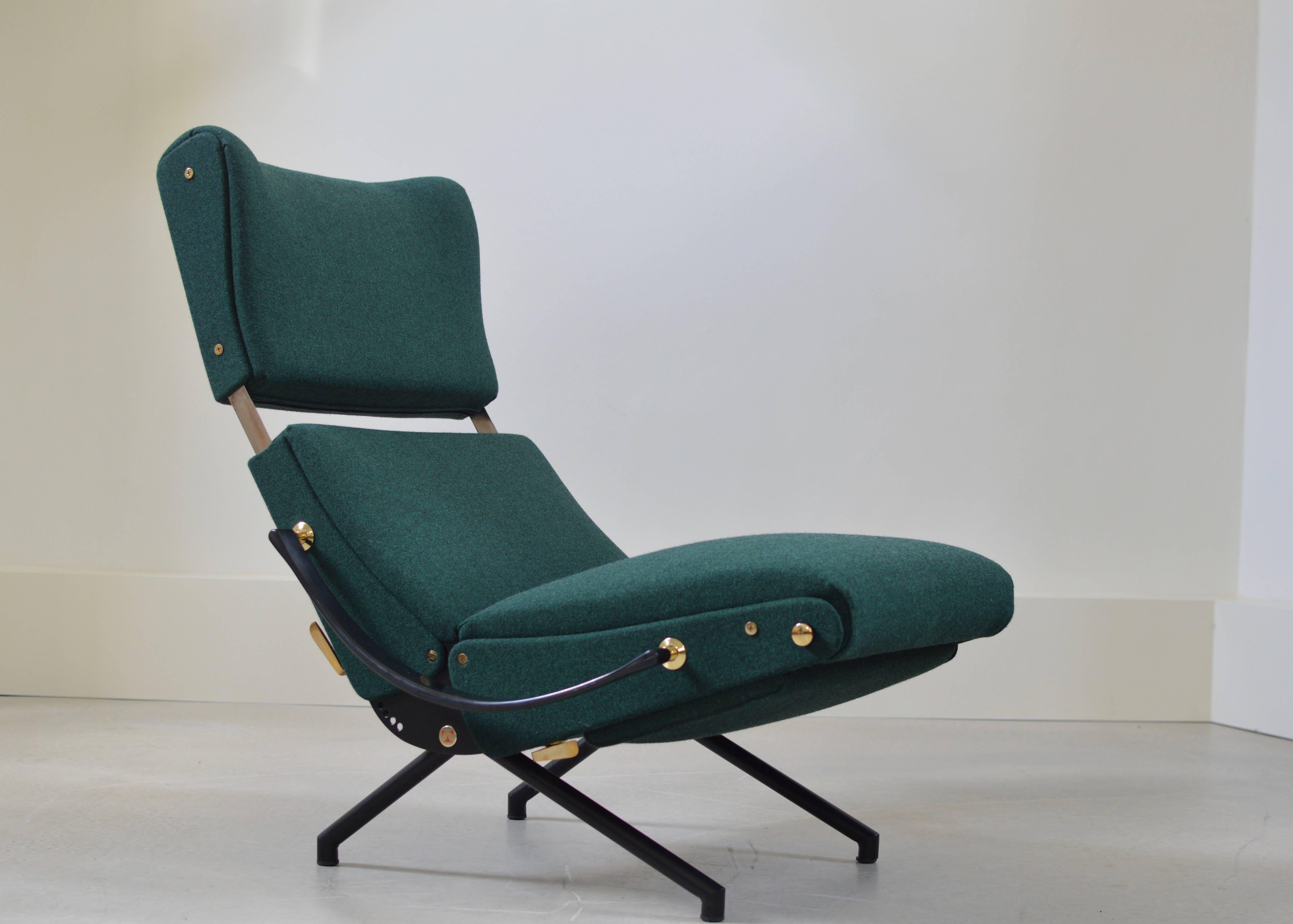 Mid-Century Modern P40 Lounge Chair by Osvaldo Borsani, Tecno