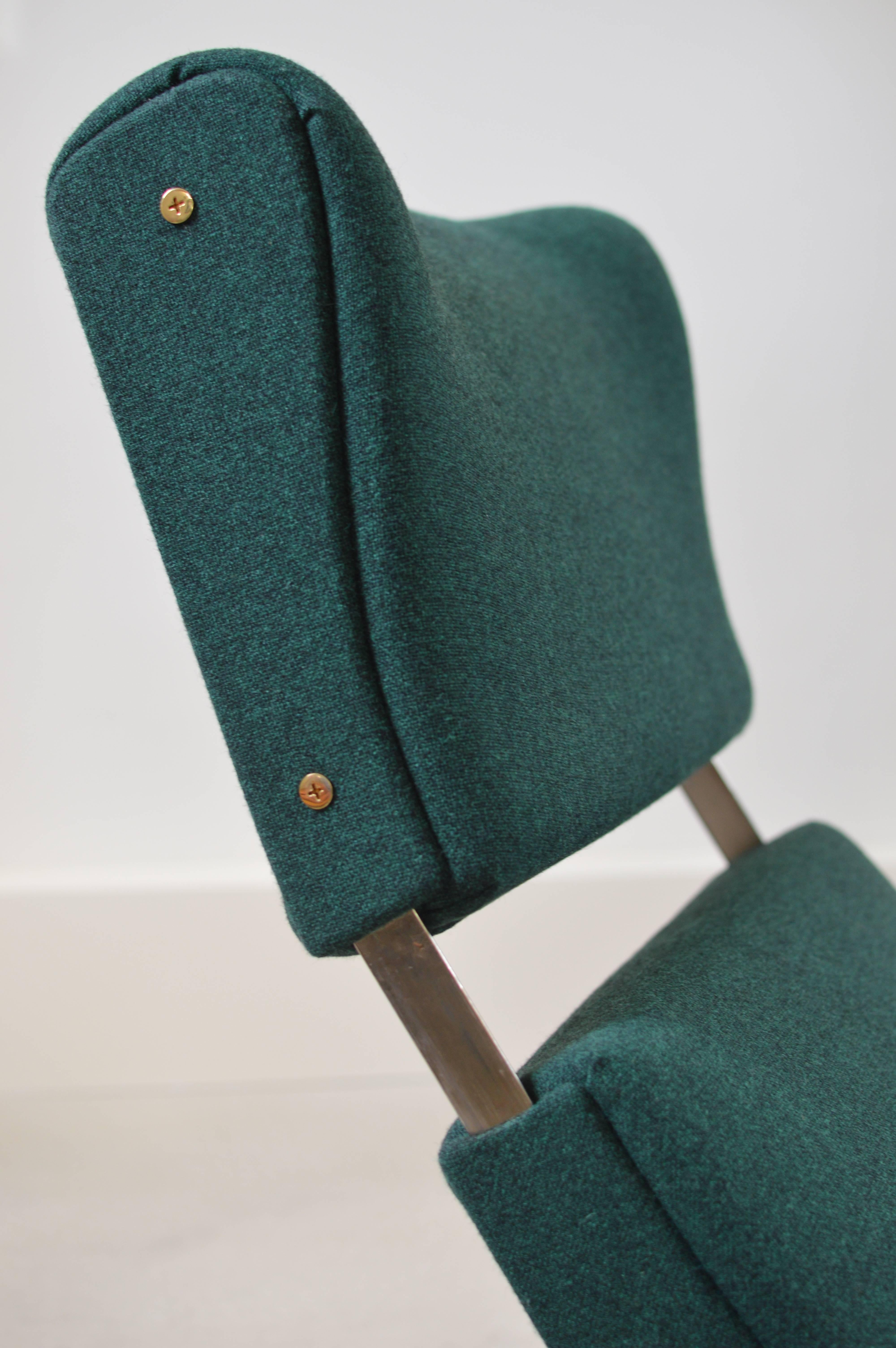 Italian P40 Lounge Chair by Osvaldo Borsani, Tecno