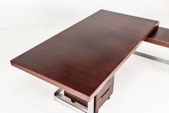 1970's Posborg & Meyhoff for Sibast Møbler Rosewood Executive Desk Suite