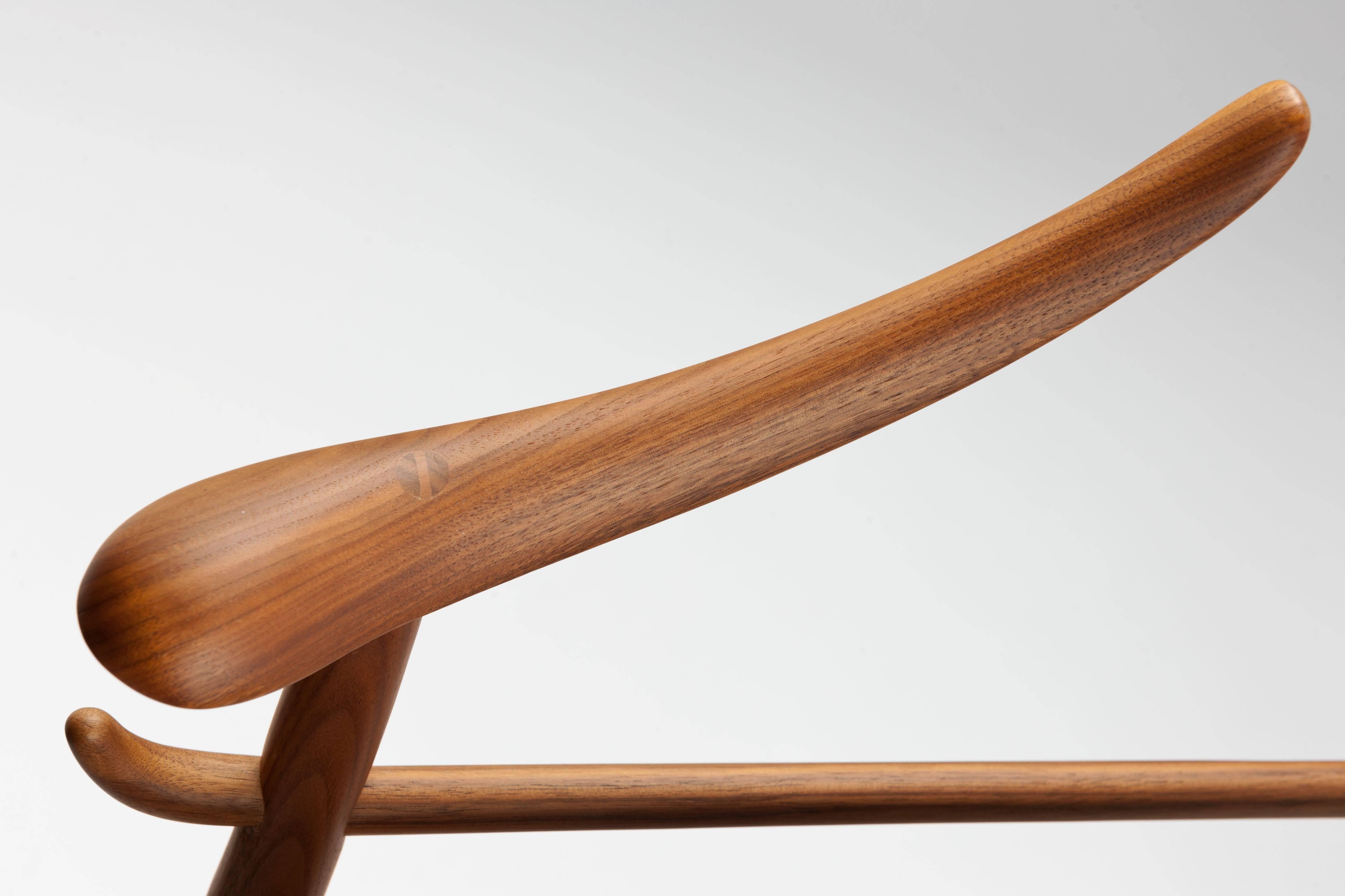 Cuir Chaise Valet 'Chambre Close' de Roberto Lazzeroni pour Ceccotti