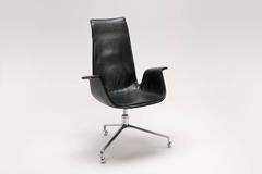 Jorgen Kastholm & Preben Fabricius Tulip or Bird Swivel Desk Chair