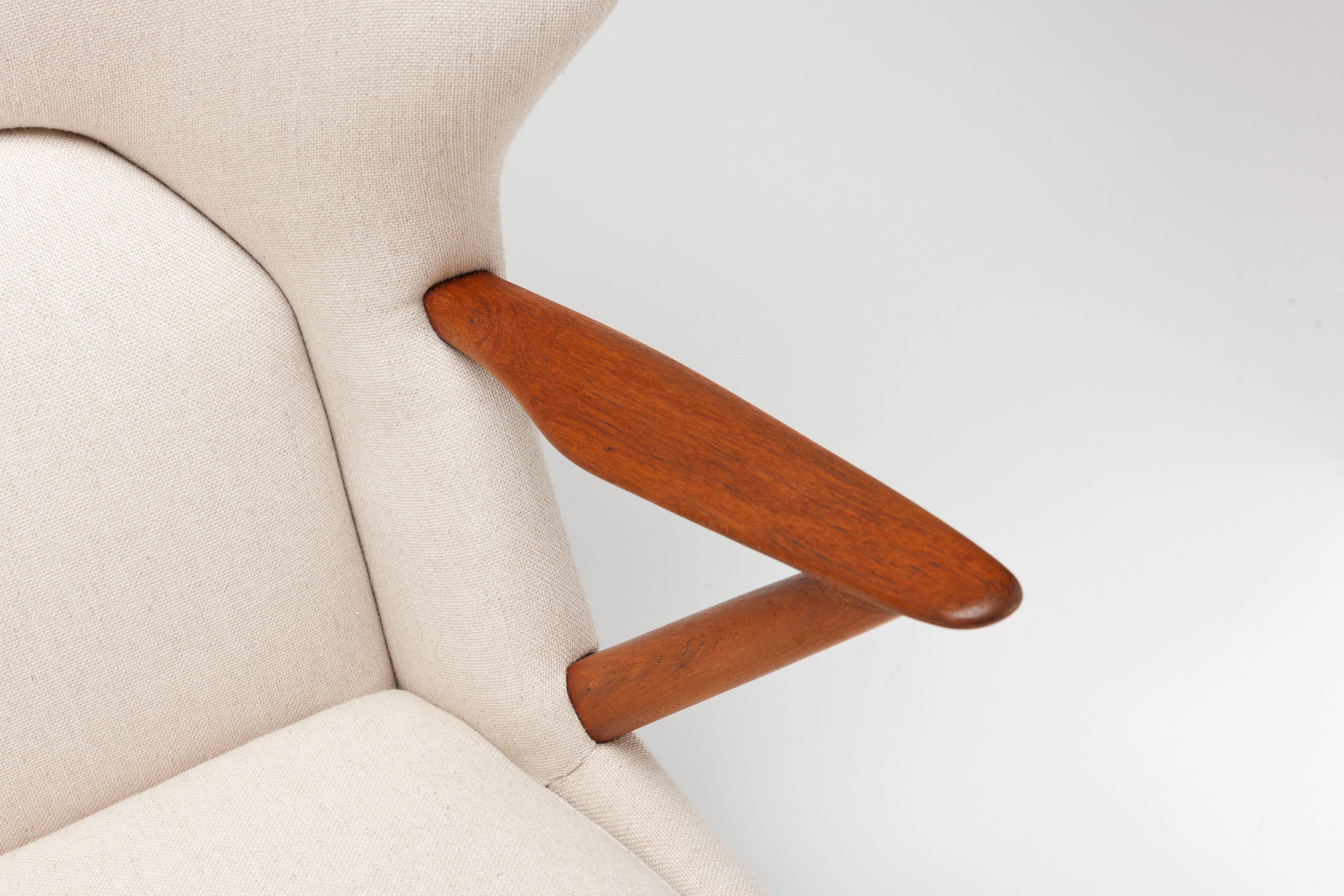 Lounge Chair by Kurt Olsen by Slagelse Denmark 2