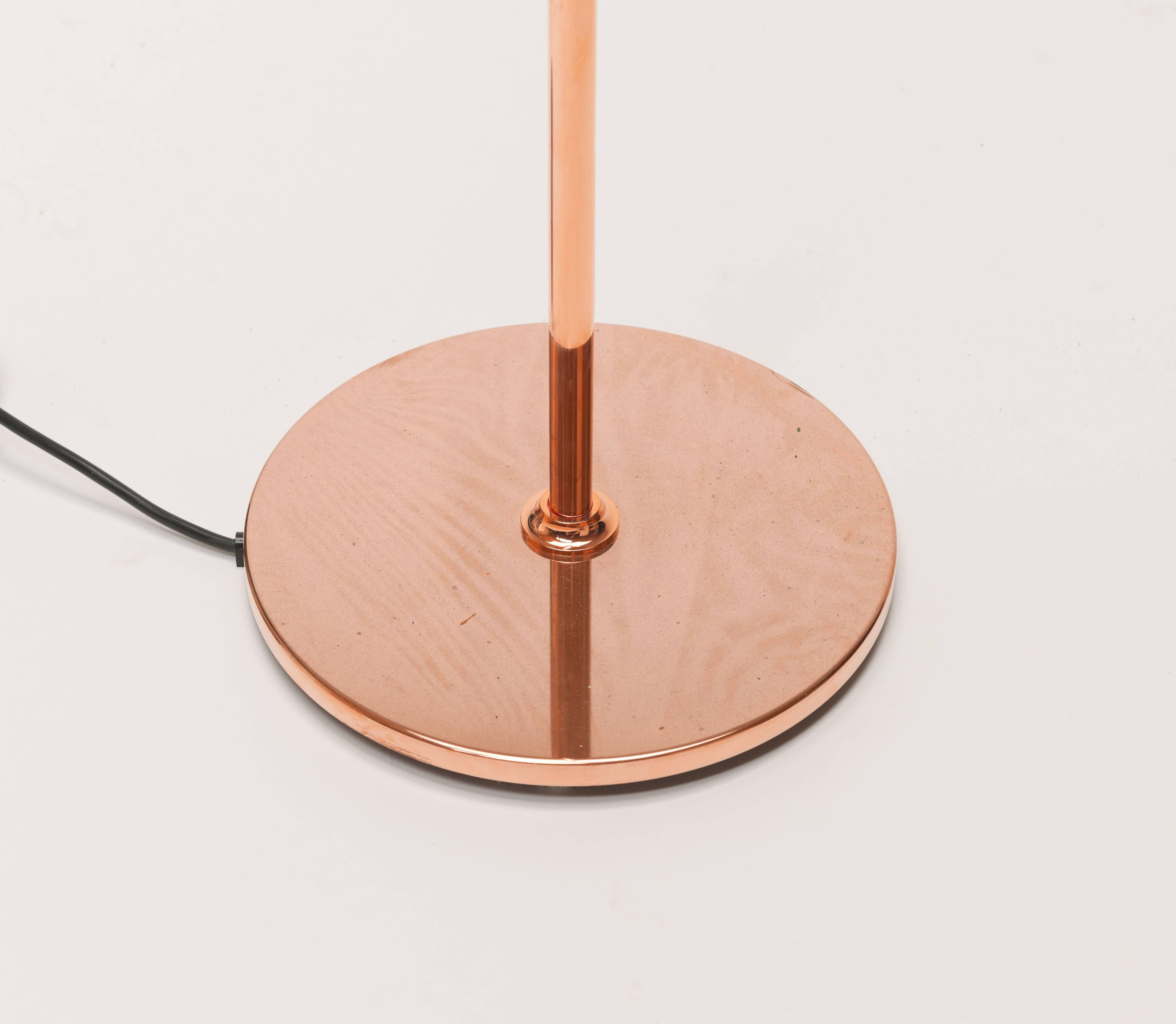 Poul Henningsen Limited Edition PH 3½-2½ Copper and Glass Floor Lamp 1