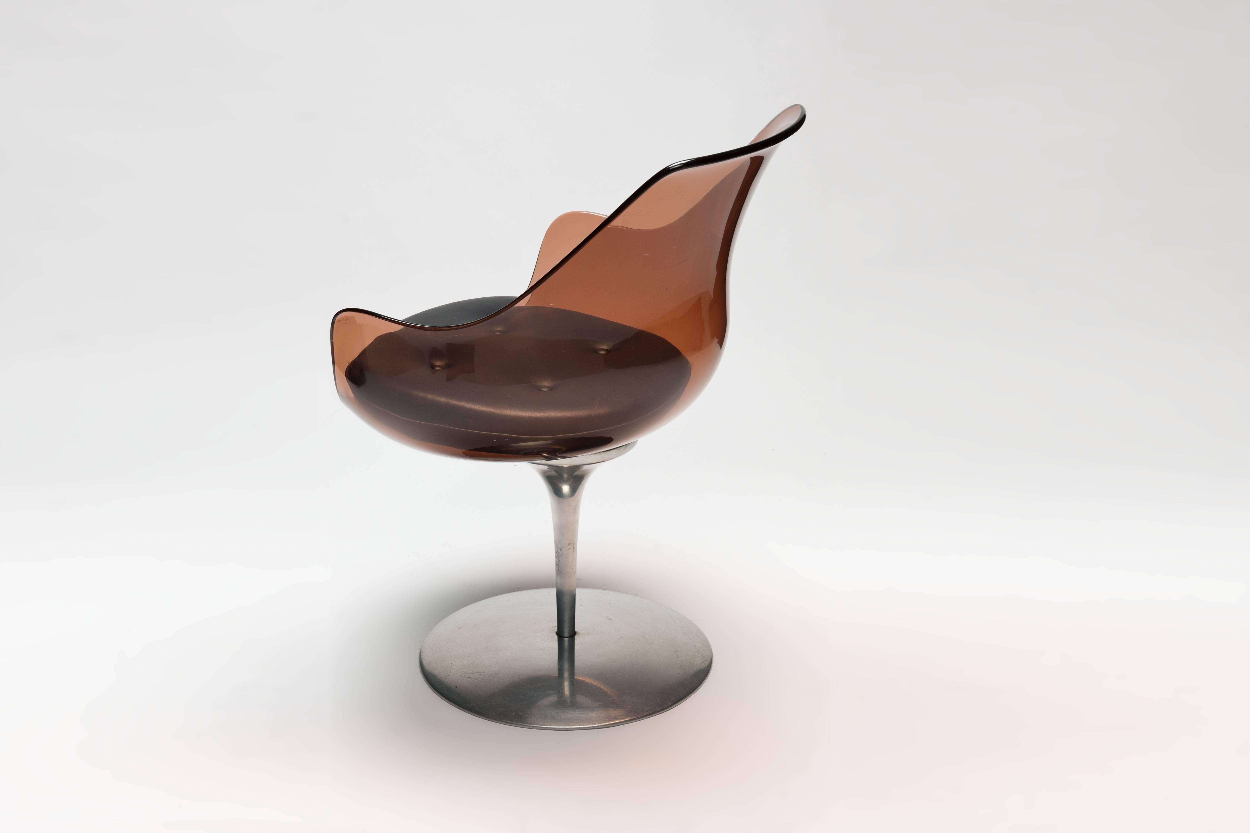 American Lucite 'Champagne' Chair by Estelle & Erwin Laverne