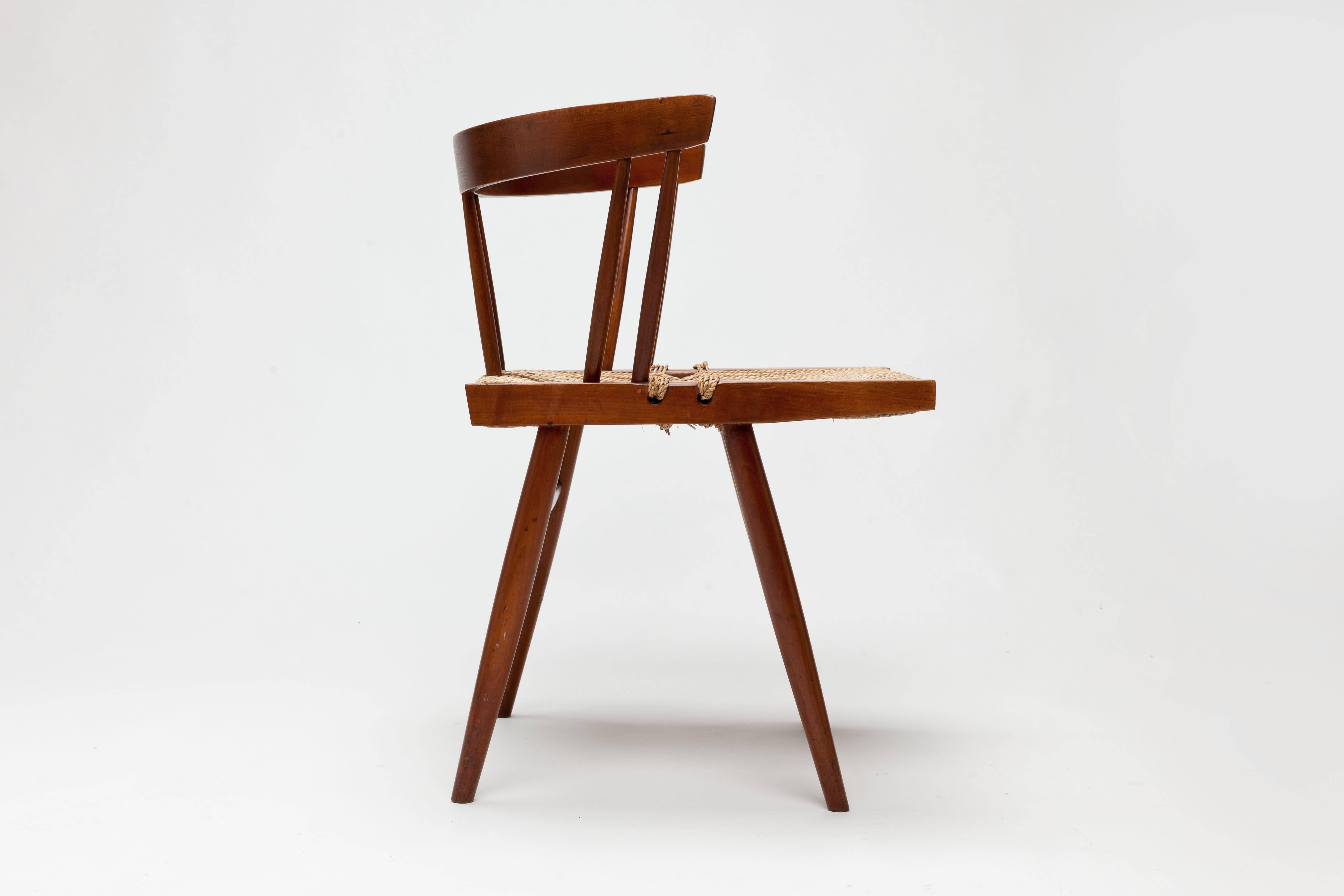 Mid-Century Modern George Nakashima Sea Grass Chair