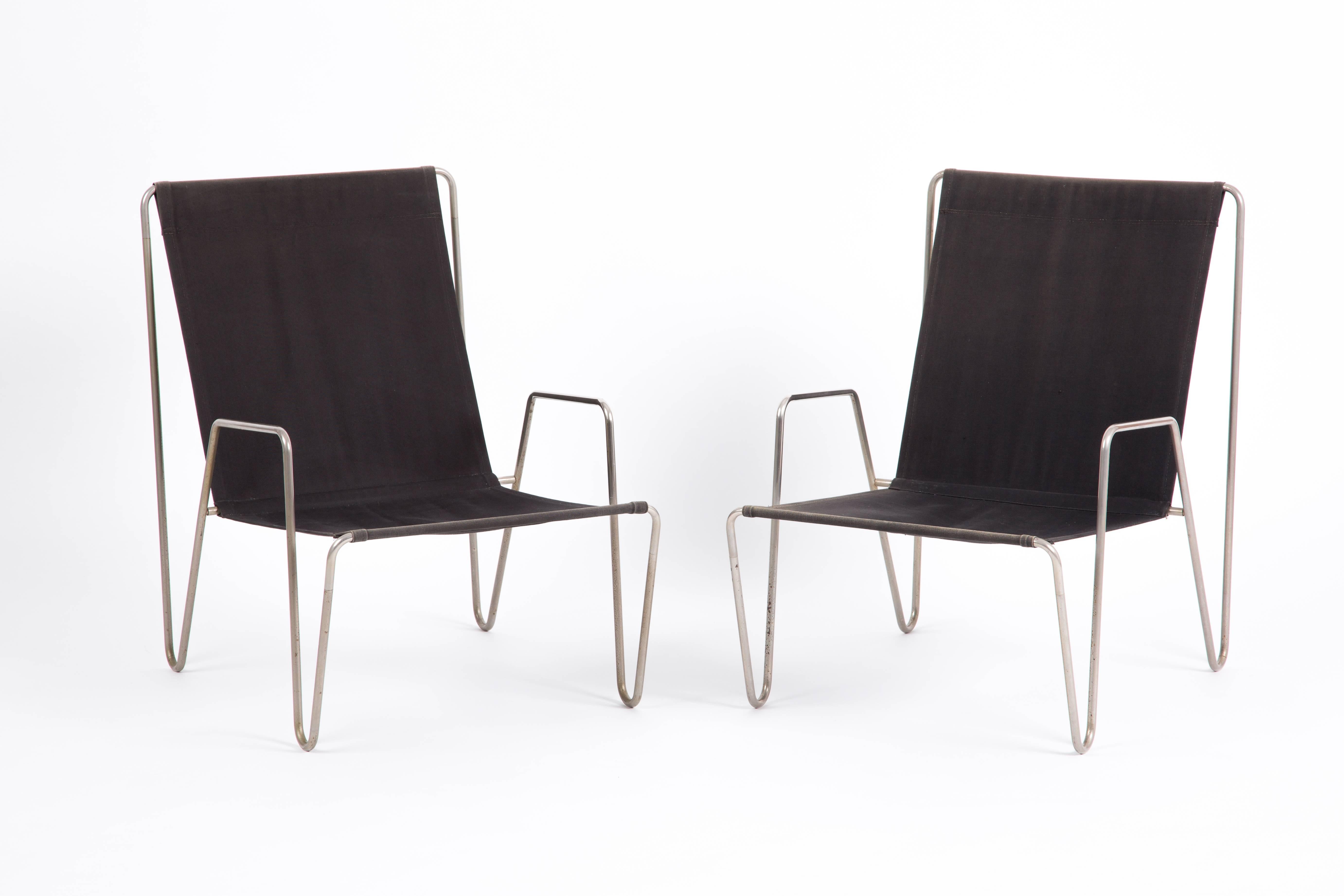 Pair of Bachelor Chairs by Verner Panton for Fritz Hansen, 50 Years Old In Good Condition For Sale In LA Arnhem, NL