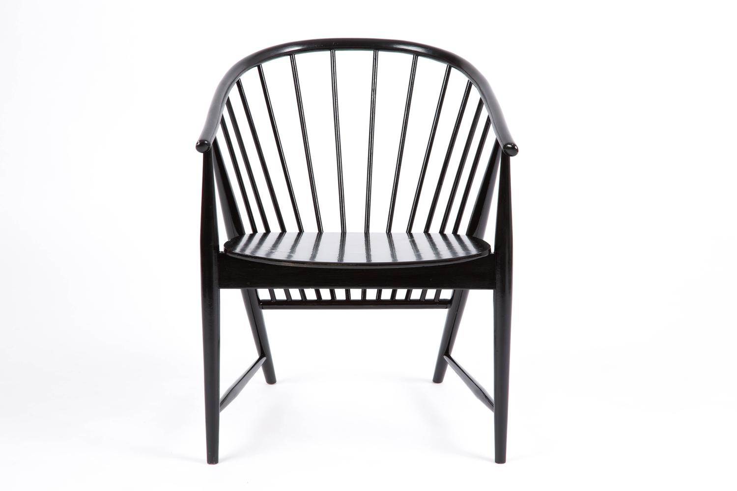 Sonna Rosen Danish Rung Chair For Sale at 1stdibs