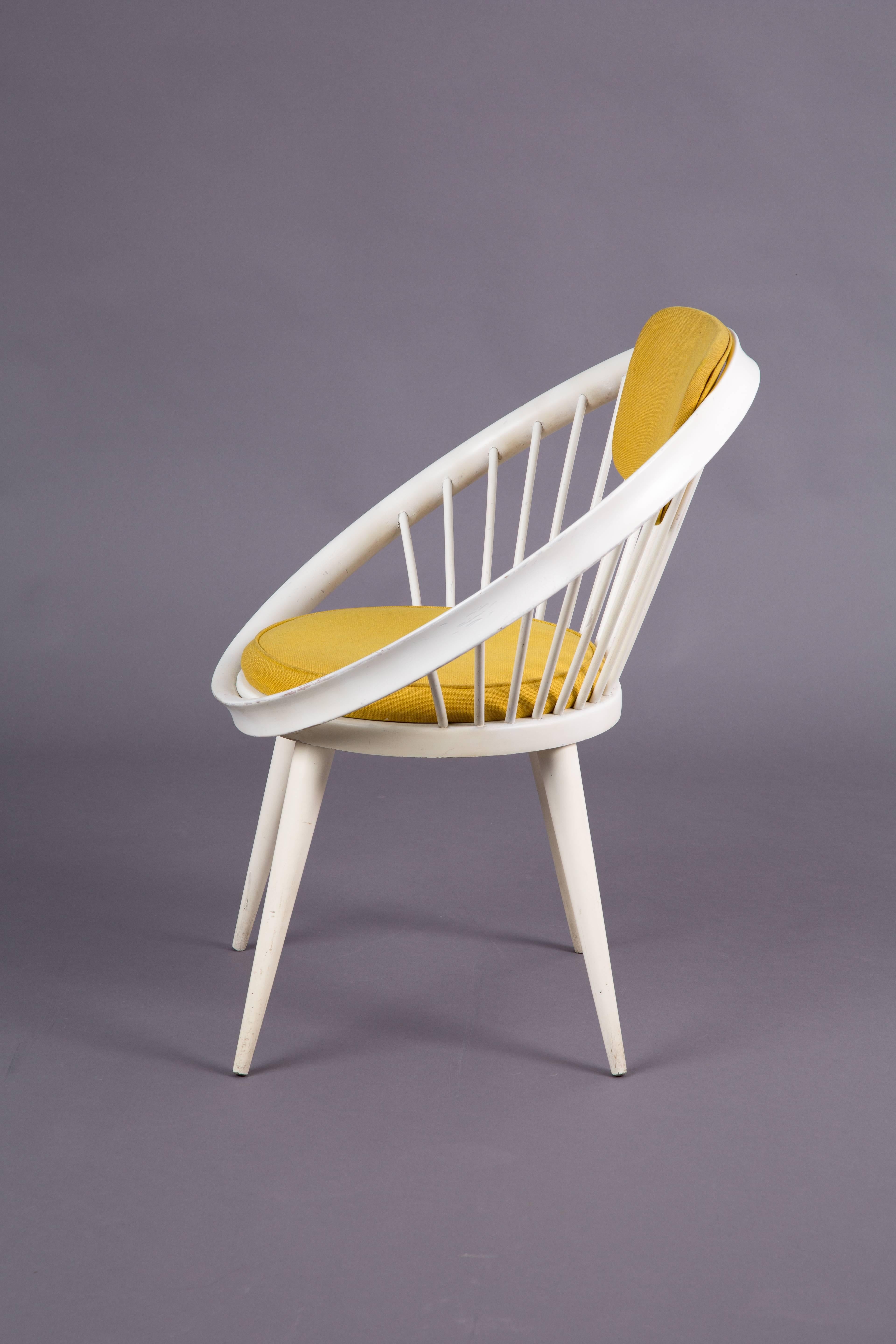 Danish Circle Chair Designed by Yngve Ekström