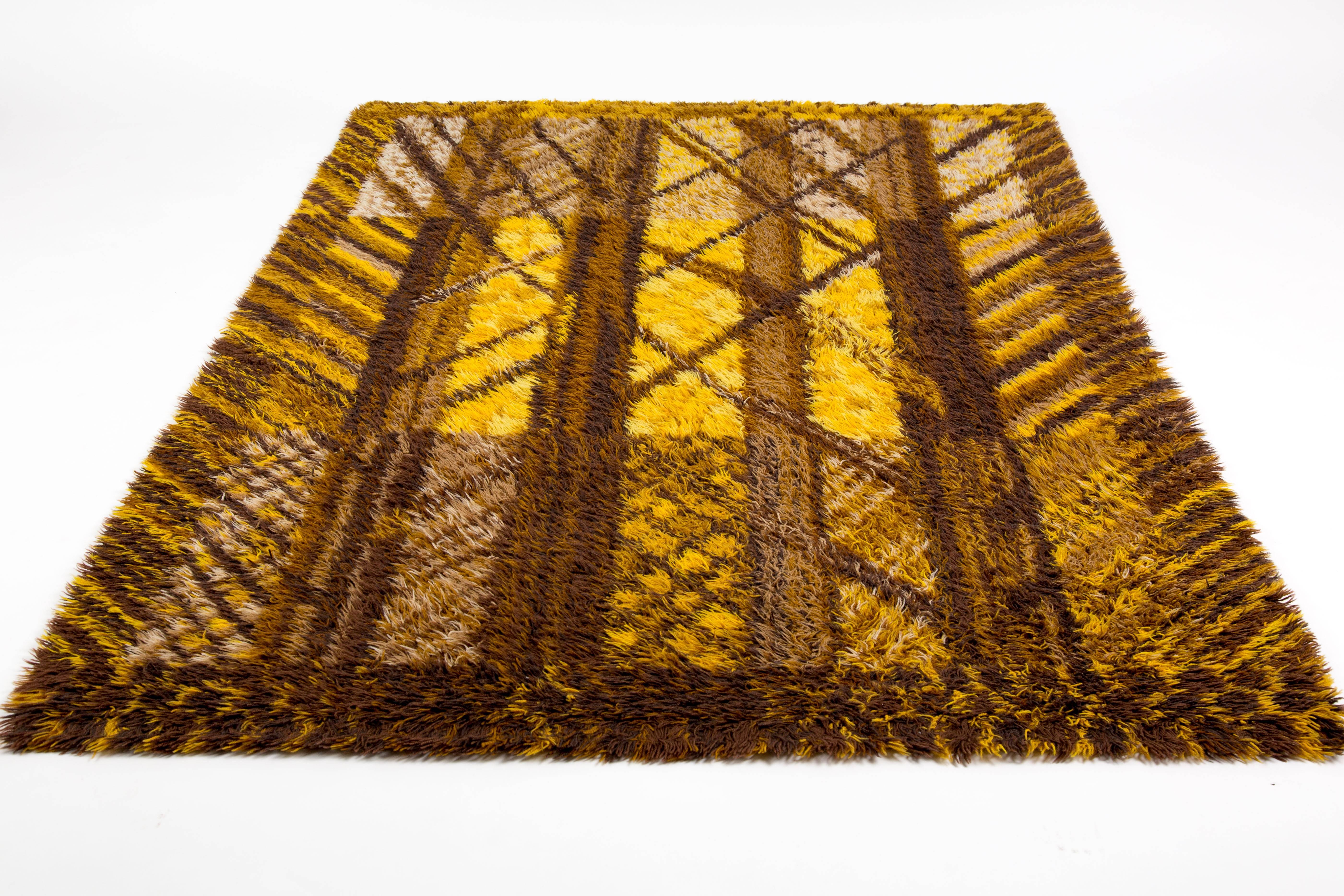 Woven Marianne Richter Carpet Forest Of Wool Scandinavian