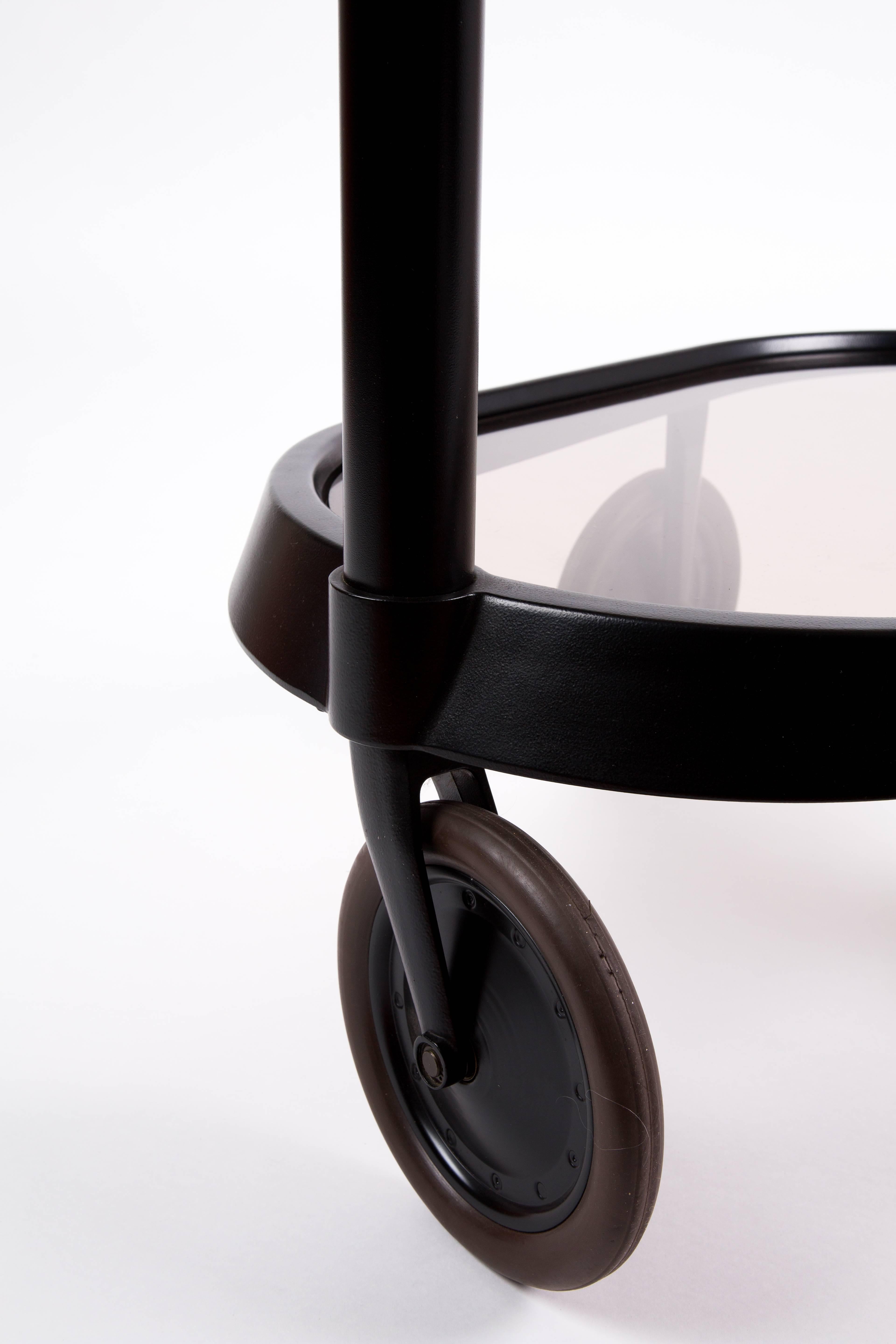 Teaserver,  bar cart , by Enzo Mari for Alessi 2