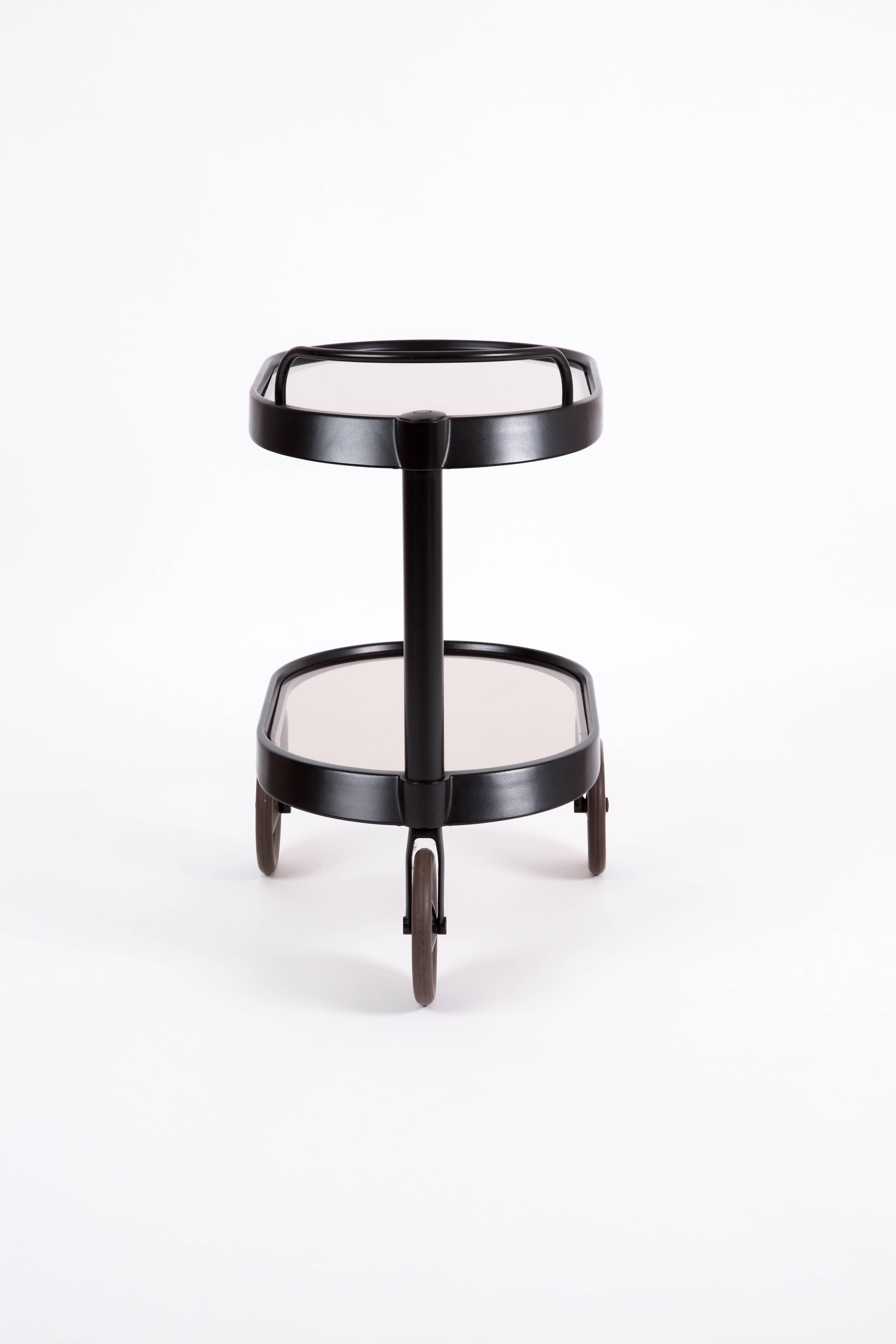 Italian Teaserver,  bar cart , by Enzo Mari for Alessi