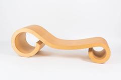 LOUNGE CHAIR "THE WAVE" of Artist and Architect DRIES KREIJKAMP