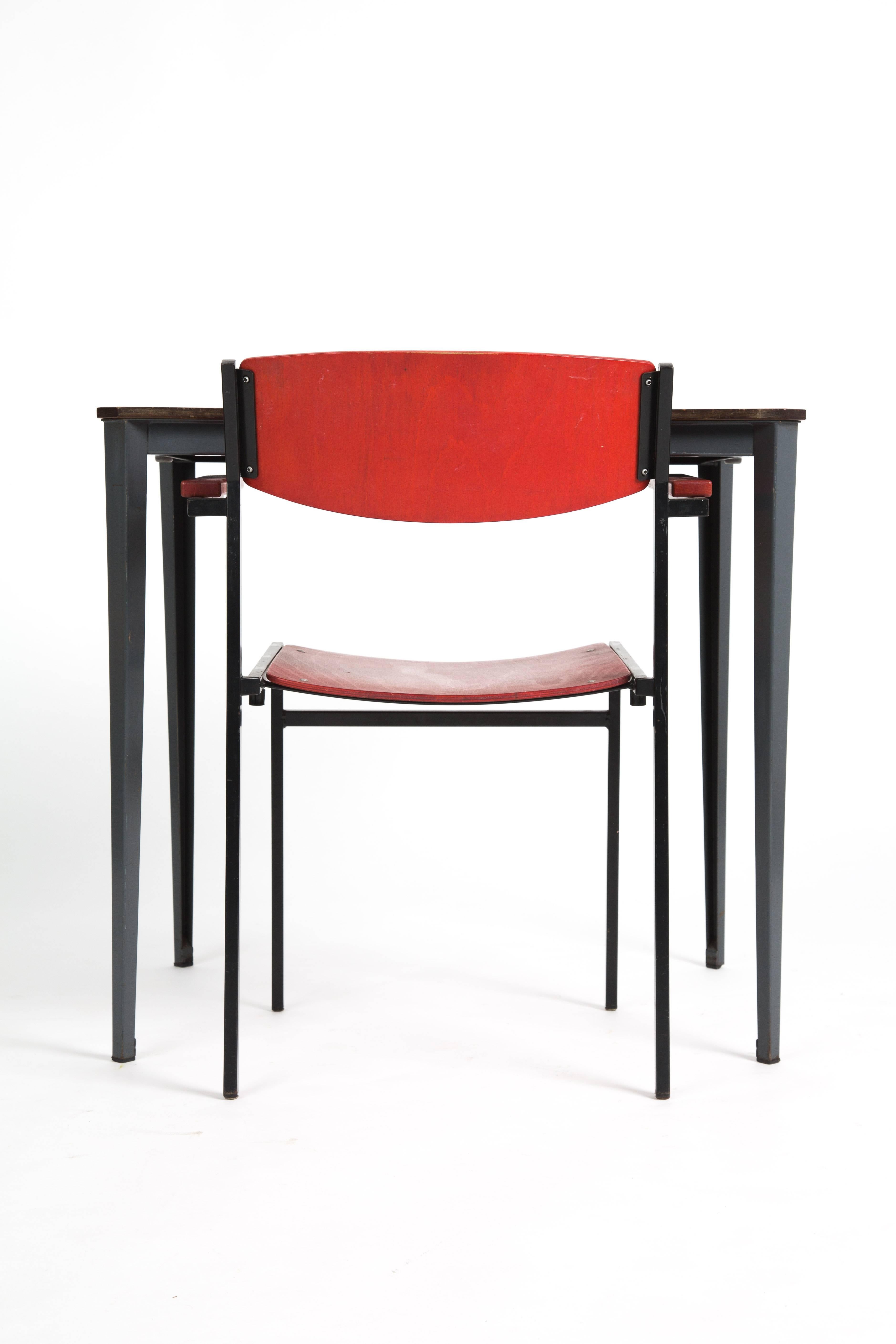 TABLE WIM RIETVELD Ahrend de Cirkel Industrial Dutch Design  For Sale 3