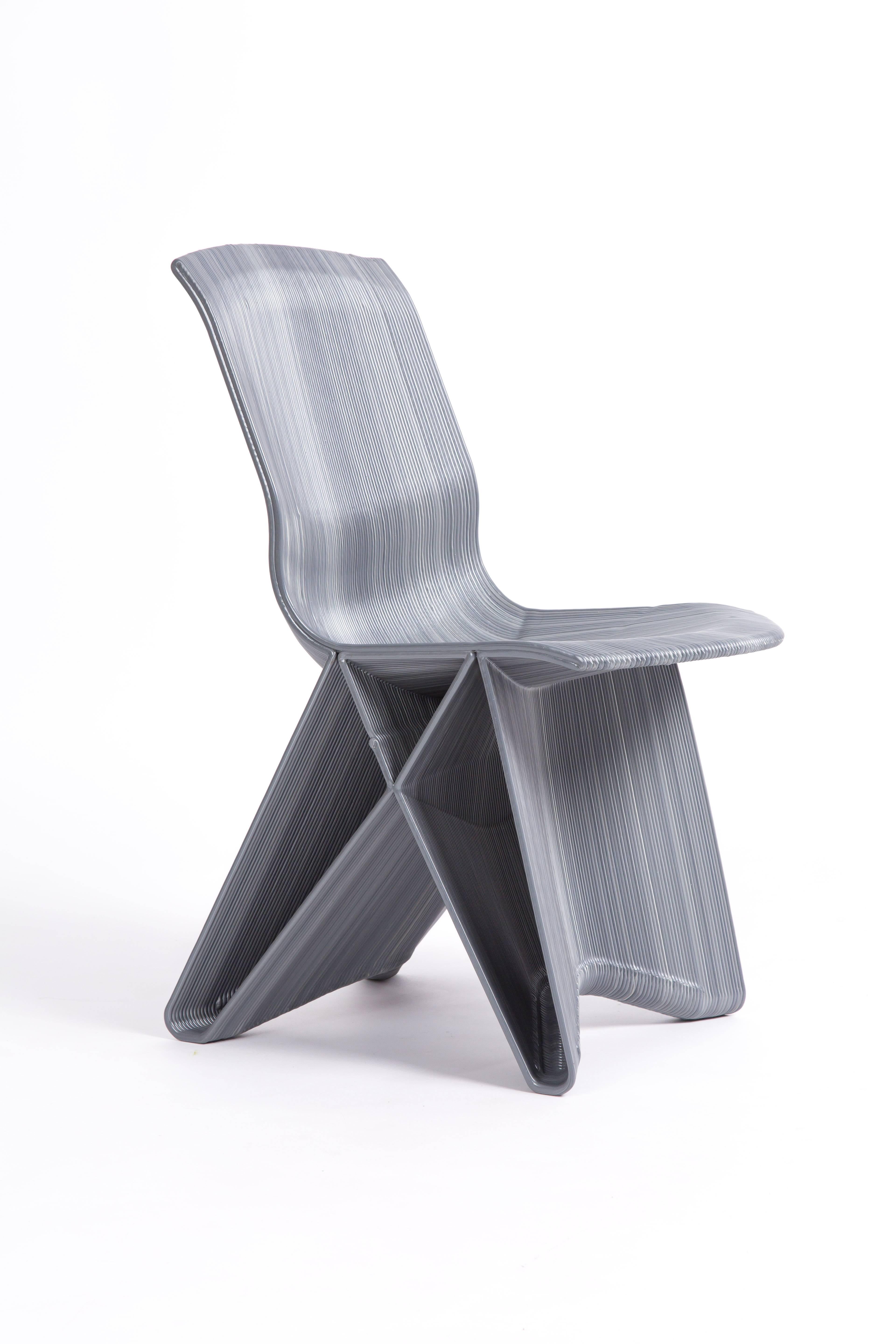  ENDLESS CHAIR DIRK VAN DER KOOY  3d Printed of Recycled Fridges also  outside In Excellent Condition For Sale In LA Arnhem, NL