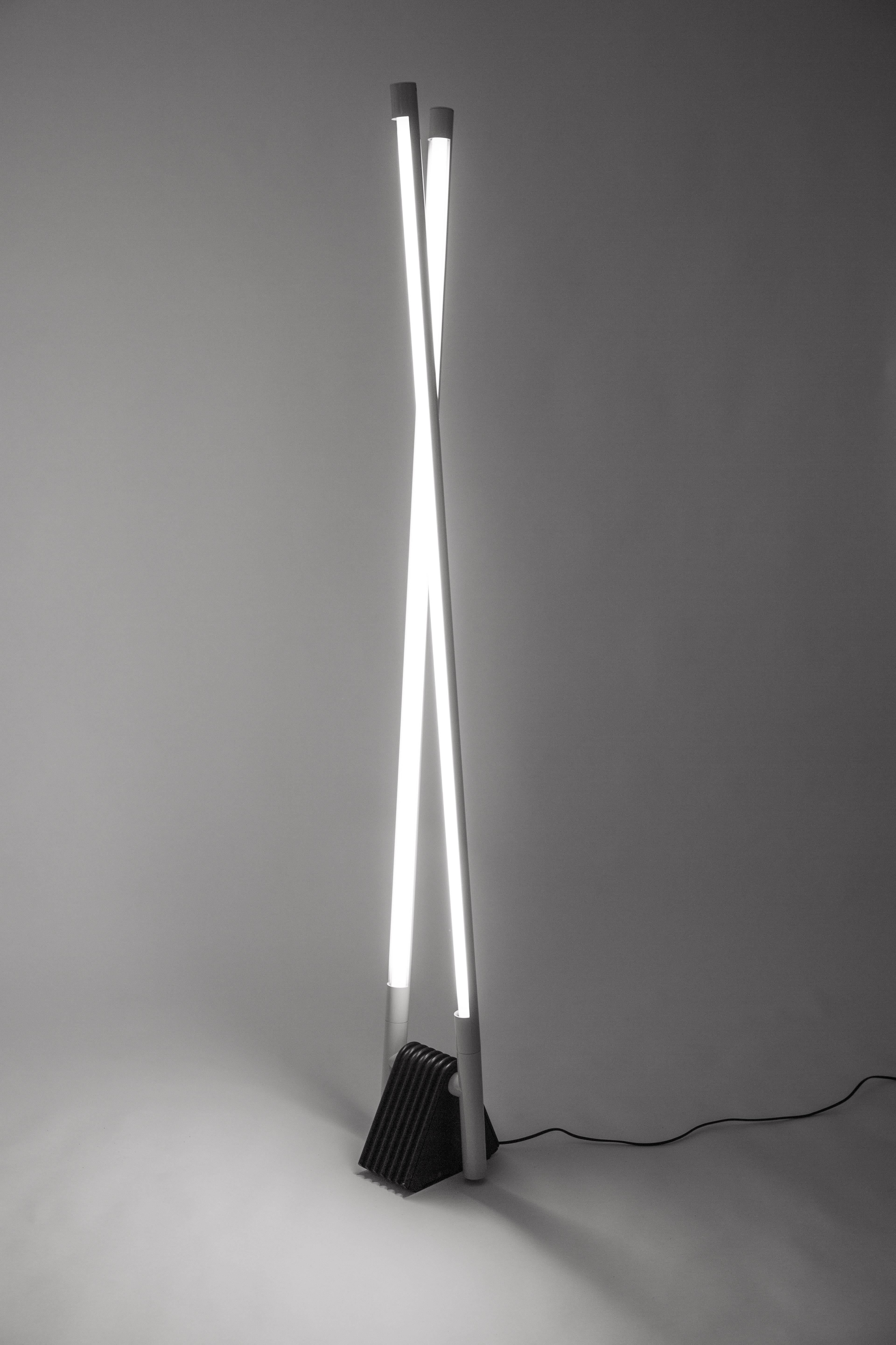 Rodolfo Bonetto Systema Flu Multi Lamp for Luci, Italy 1