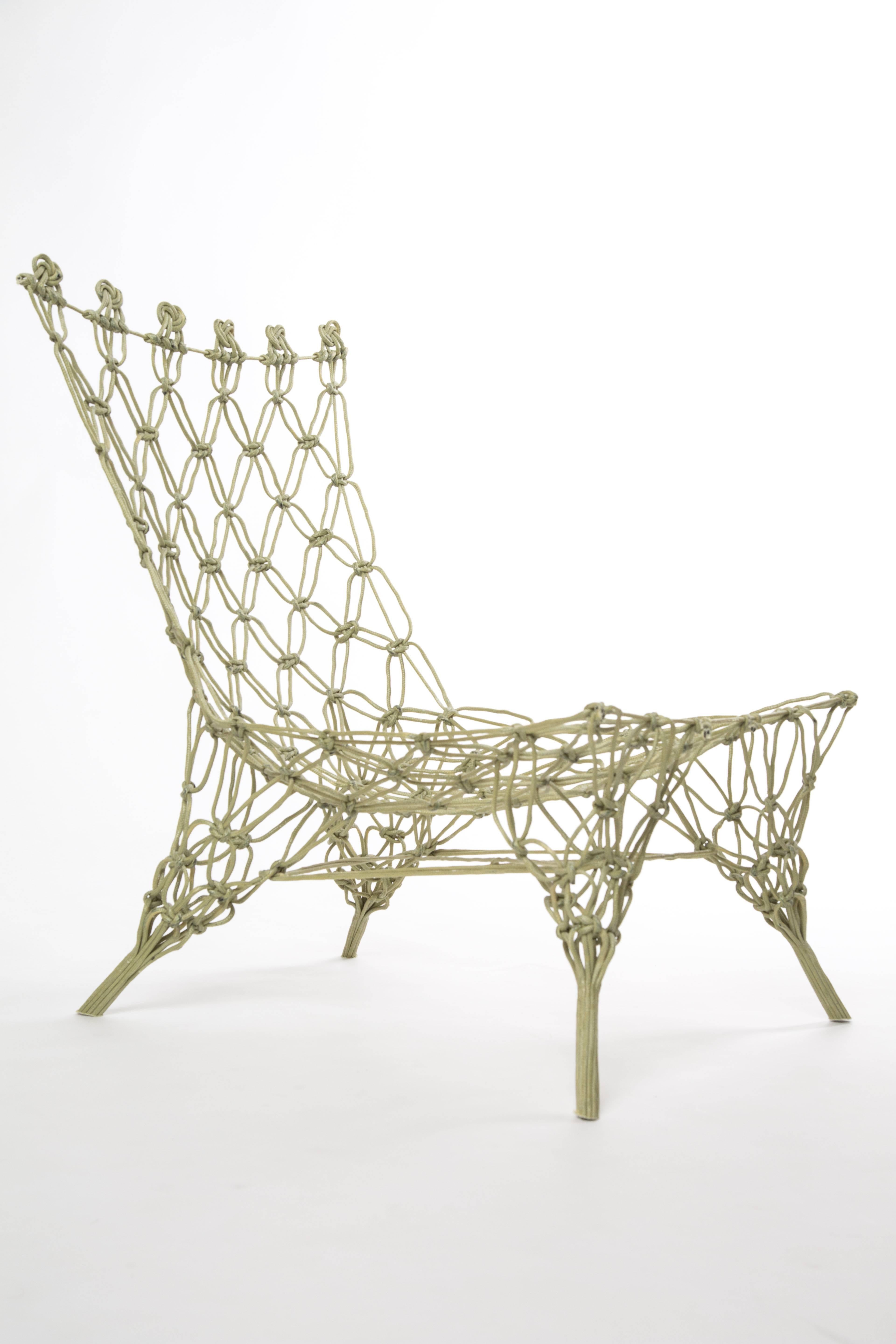 Hand-Knotted Knotted Chair Marcel Wanders for Droog Design, the Netherlands