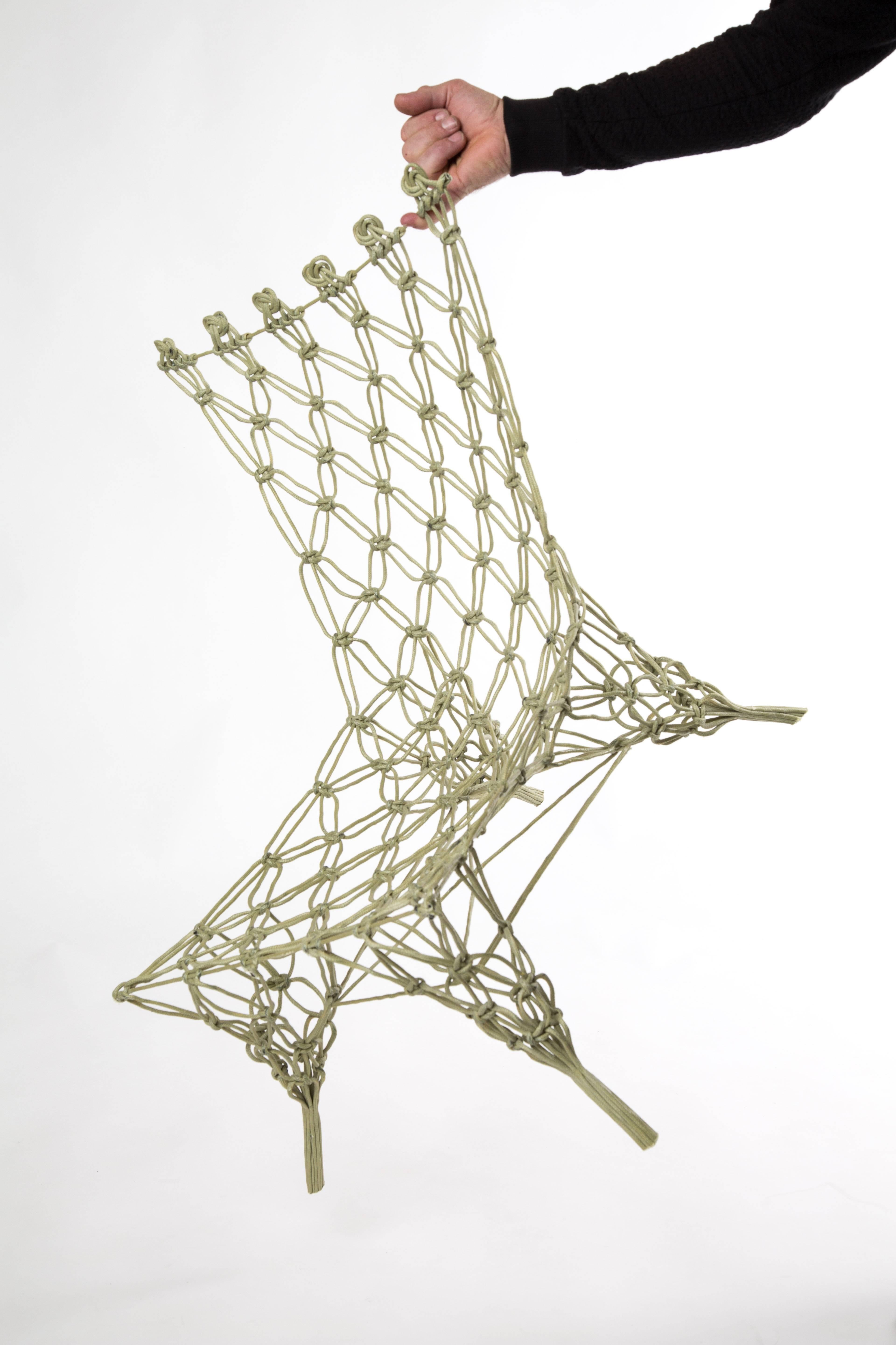 Post-Modern Knotted Chair Marcel Wanders for Droog Design, the Netherlands