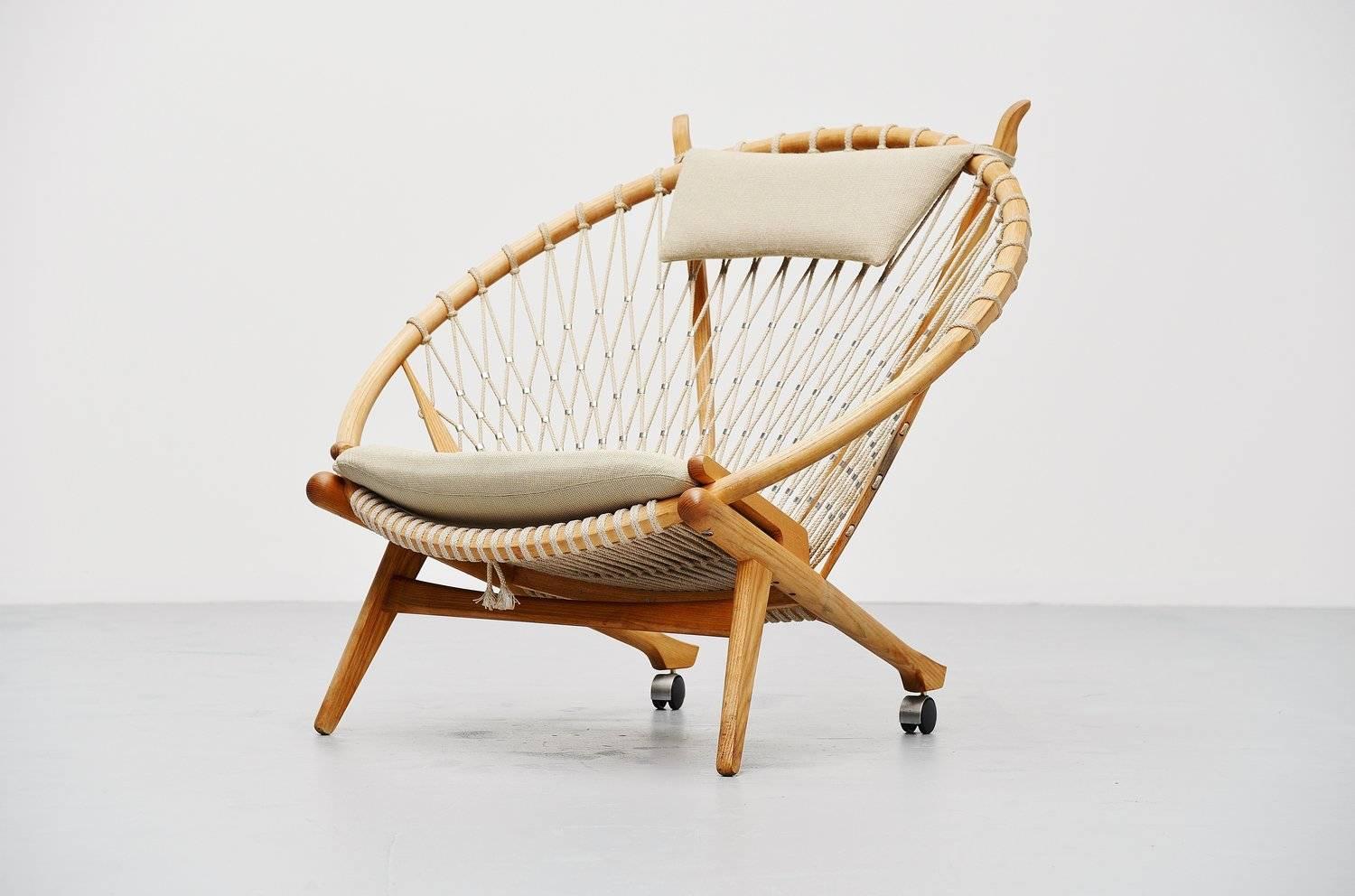 Danish Hans J. Wegner Circle Chair PP-130 PP Mobler, Denmark, 1986