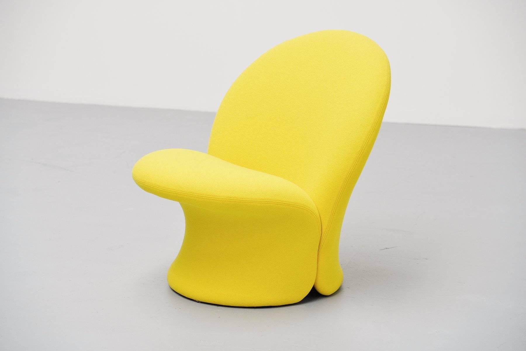 Dutch Pierre Paulin F572 Artifort Lounge Chair, 1967