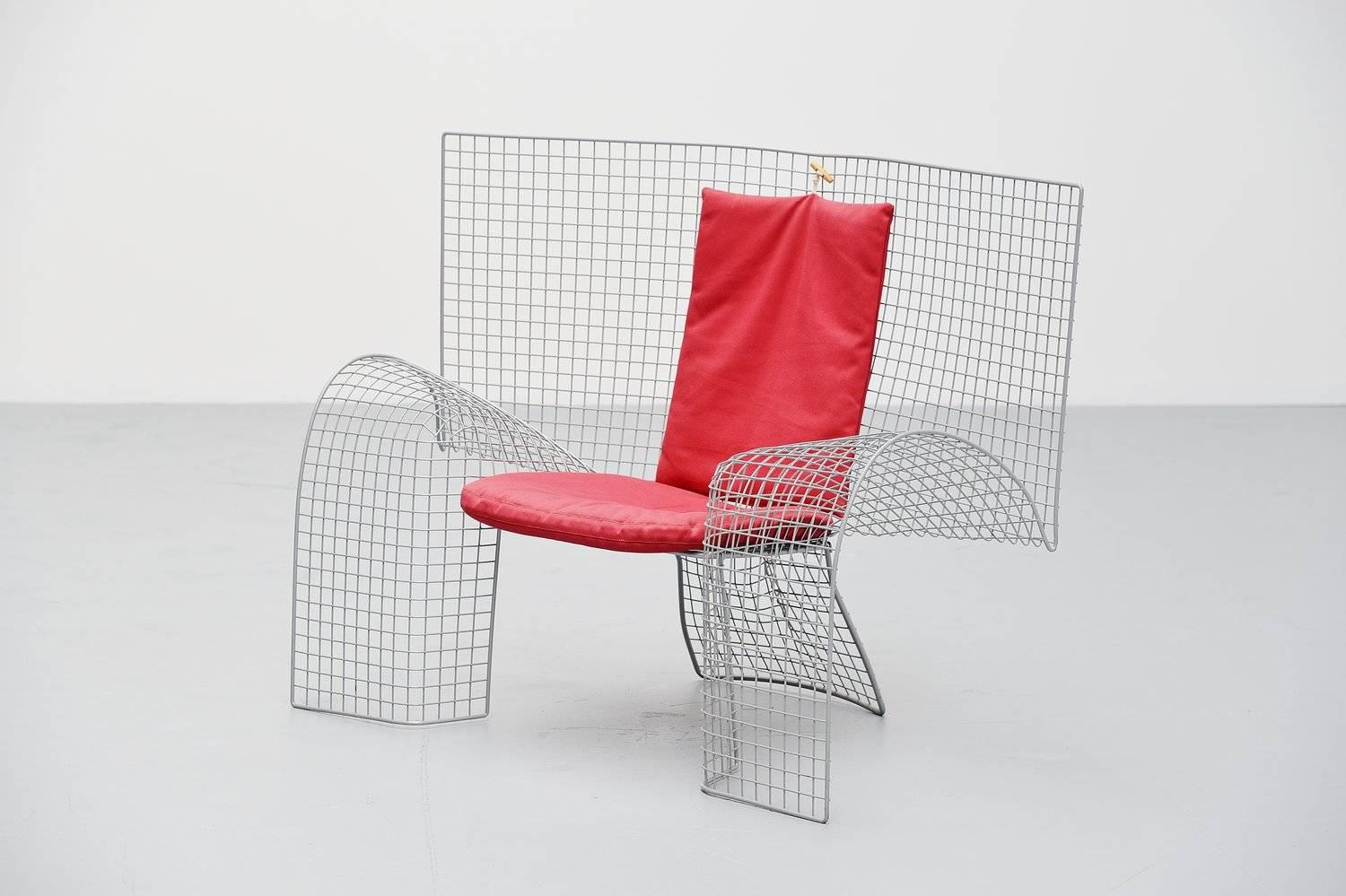 Italian Volare Chair by D'Urbino, Lomazzi e Mittermair for Zerodesigno, 1992