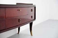 Buffet a cassetti in mogano di Vittorio Dassi, Italia, 1950