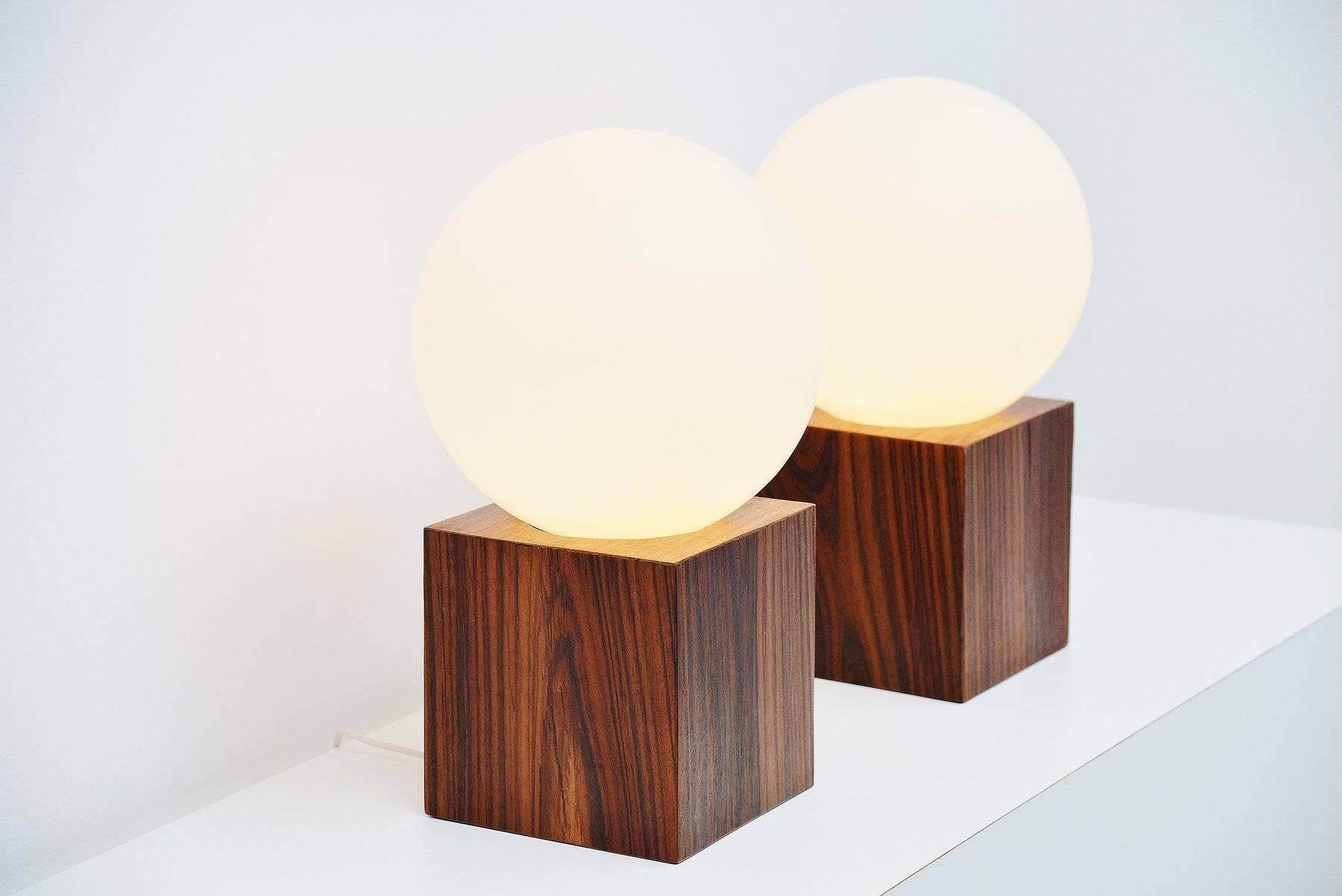 Mid-Century Modern Studio Reggiani Table Lamps Extra Large, Italy, 1970