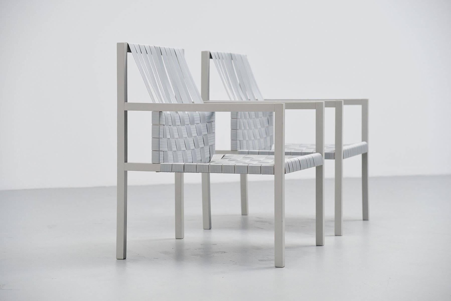 Mid-Century Modern Gijs Bakker Webbing Chair for Castelijn, 1978 For Sale