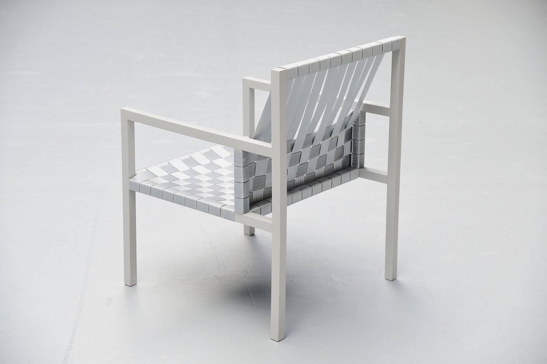 Beech Gijs Bakker Webbing Chair for Castelijn, 1978 For Sale