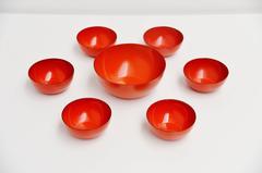Arabia Finel Bowl Set by Kaj Franck, Finland, 1960