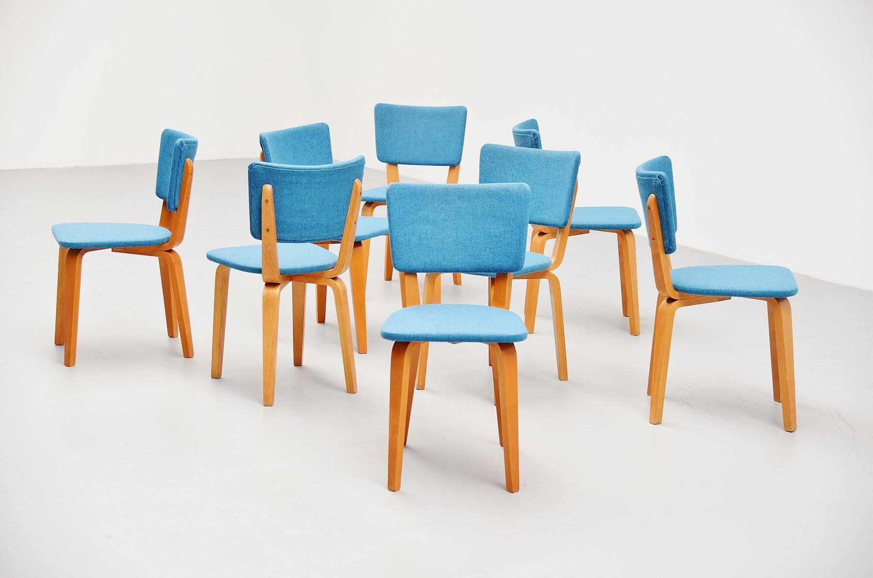 Cor Alons Plywood Dining Chairs Gouda Den Boer, 1949 3