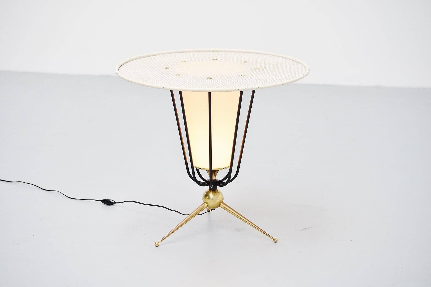 French Pierre Guariche Attributed Floor Lamp, France, 1950