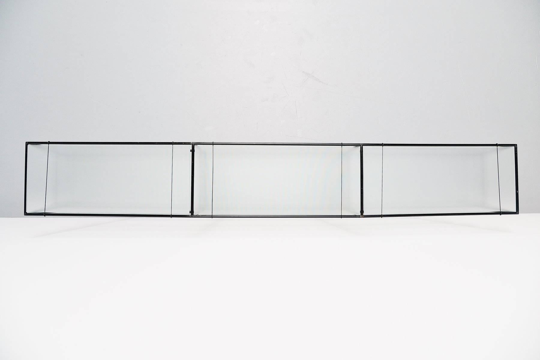 Scandinavian Modern Poul Cadovius Abstracta Shelving System, Denmark, 1960
