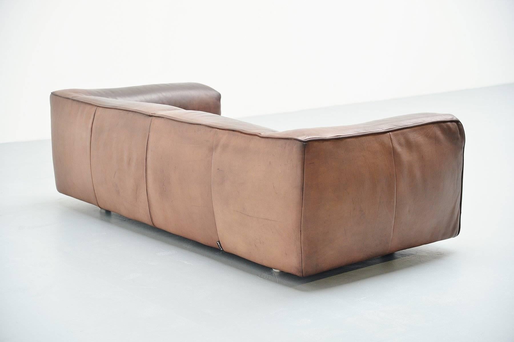 Gerard van den Berg Lounge Sofa by Montis Holland, 1970 In Good Condition In Roosendaal, Noord Brabant