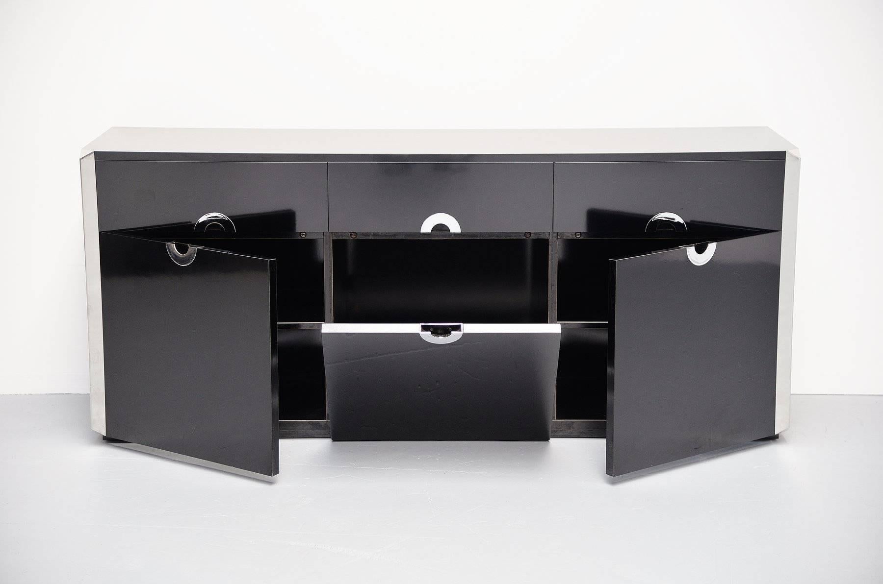 Willy Rizzo Credenza for Mario Sabot, Italy, 1972 2