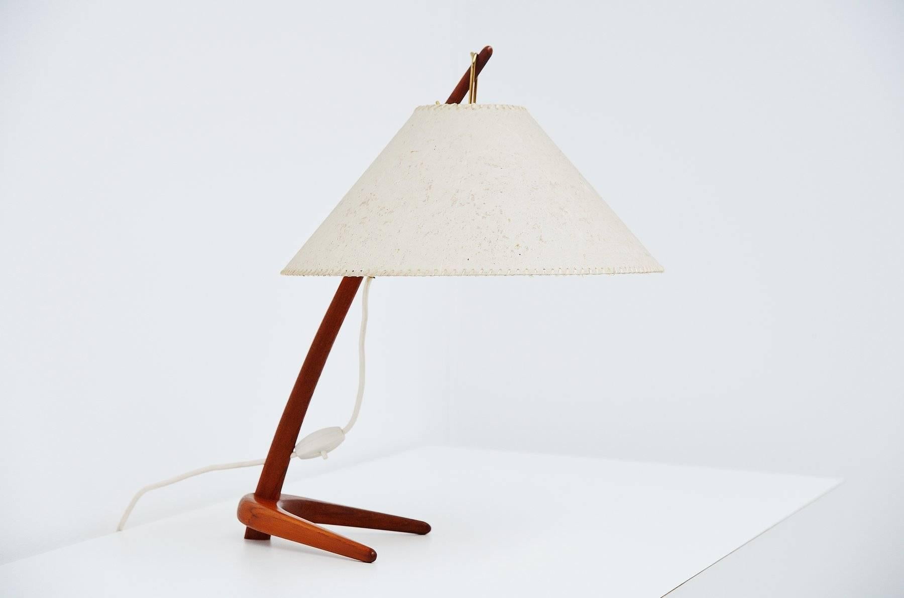 J.T. Kalmar Dornstab Table Lamp, Austria, 1947 1