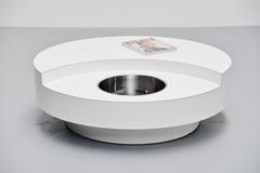 Willy Rizzo Cassini Revolving Table for Acerbis, Italy, 1970