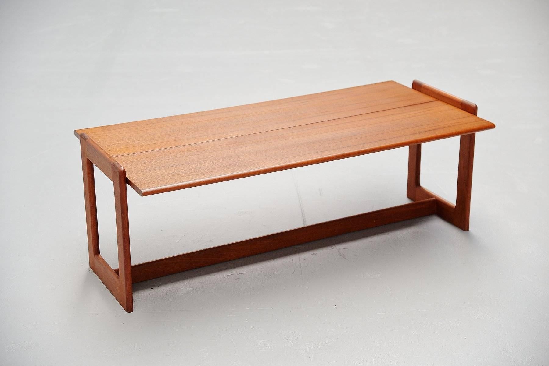 Mid-20th Century Teak Danish Foldable Side Table, 1960