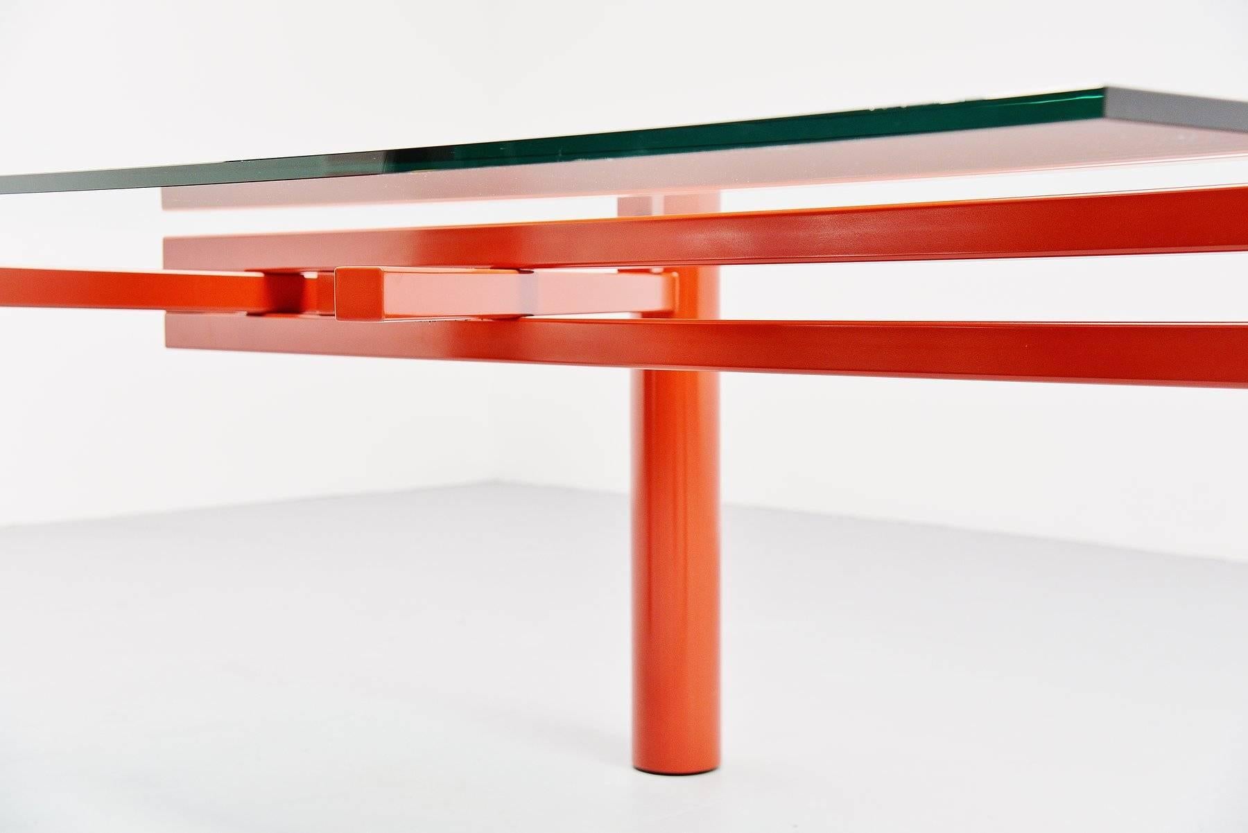 Lacquered Christophe Gevers Working Table for be.classics, 2001