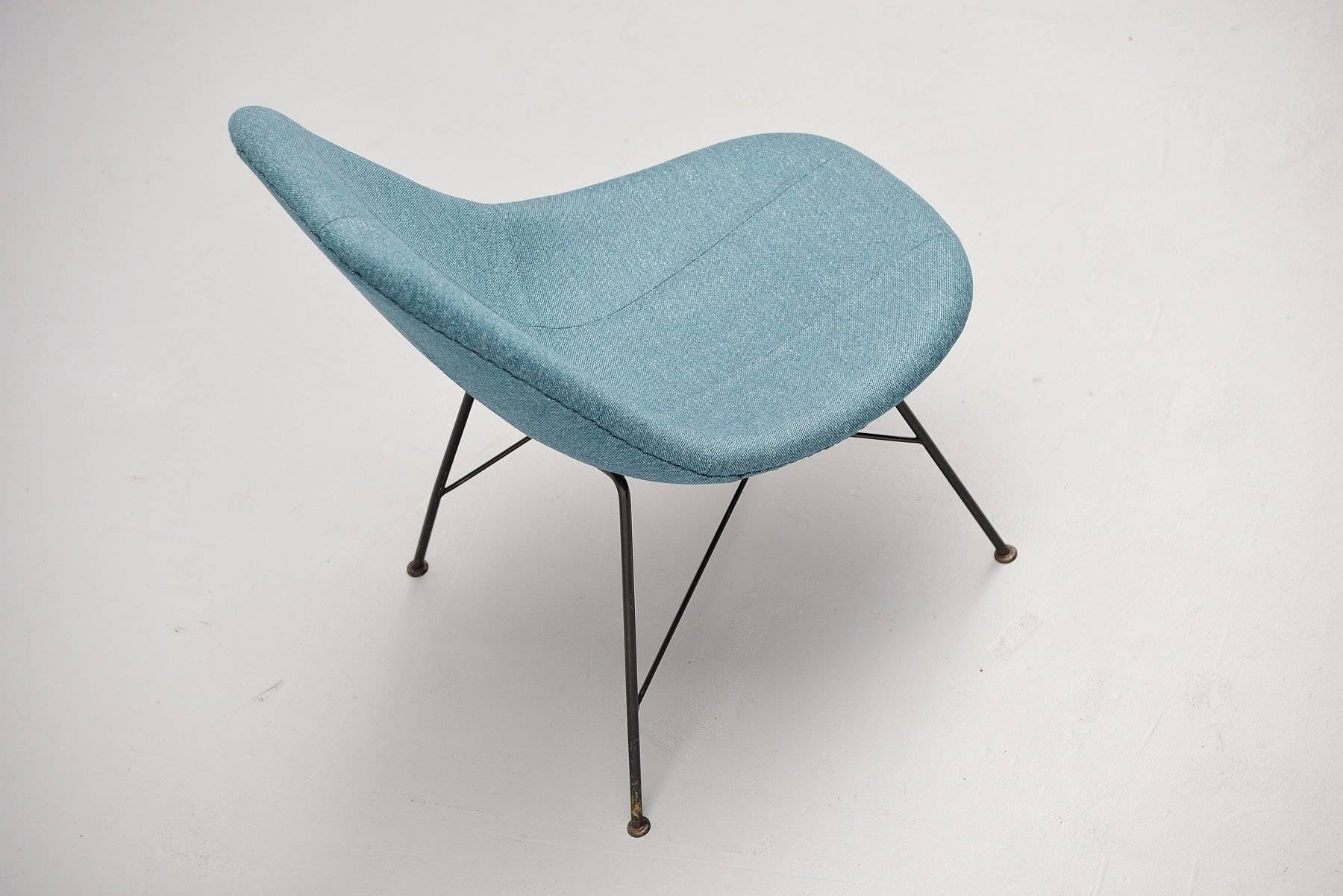 Miroslav Navratil High Back Chair Czech Republic, 1950 1